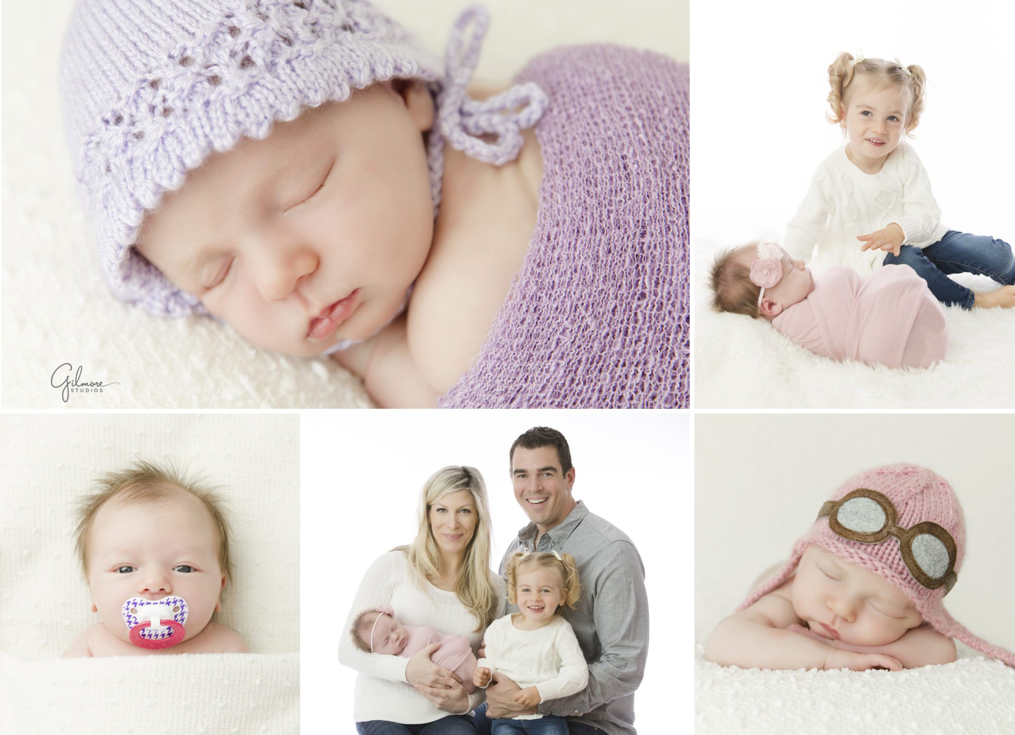 Newborn Family Photography Session, newborn baby girl, announcement, invitation, invite, it's a girl