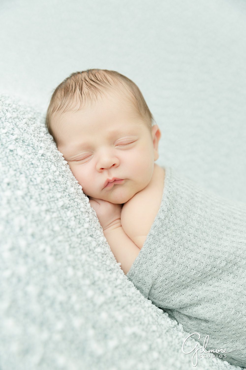 Orange County Newborn Photographer - Gilmore Studios Baby Session with family