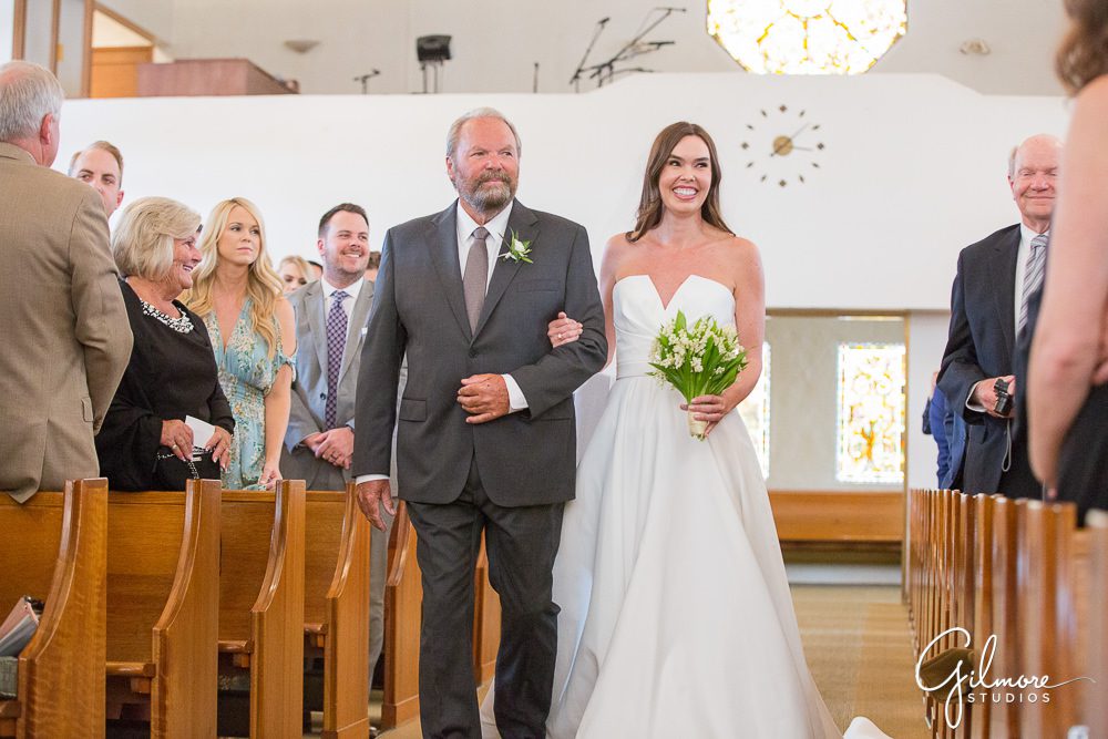 father-of-the-bride-aisle-ceremony-our-lady-mount-carmel-newport-beach-wedding-photo