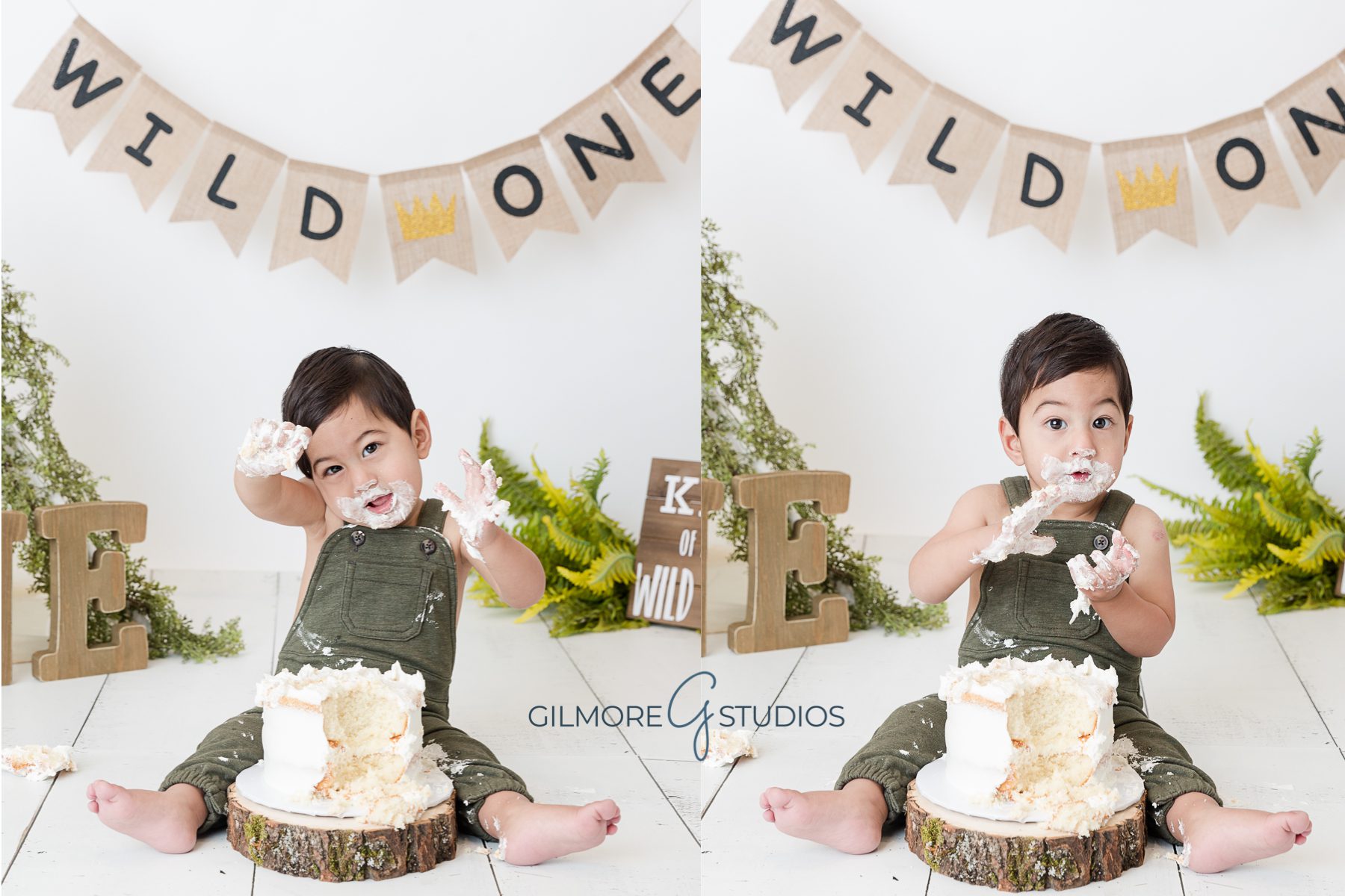 Wild One Cake Smash outfit, set, theme, boy, one year old, 1 year old, first birthday