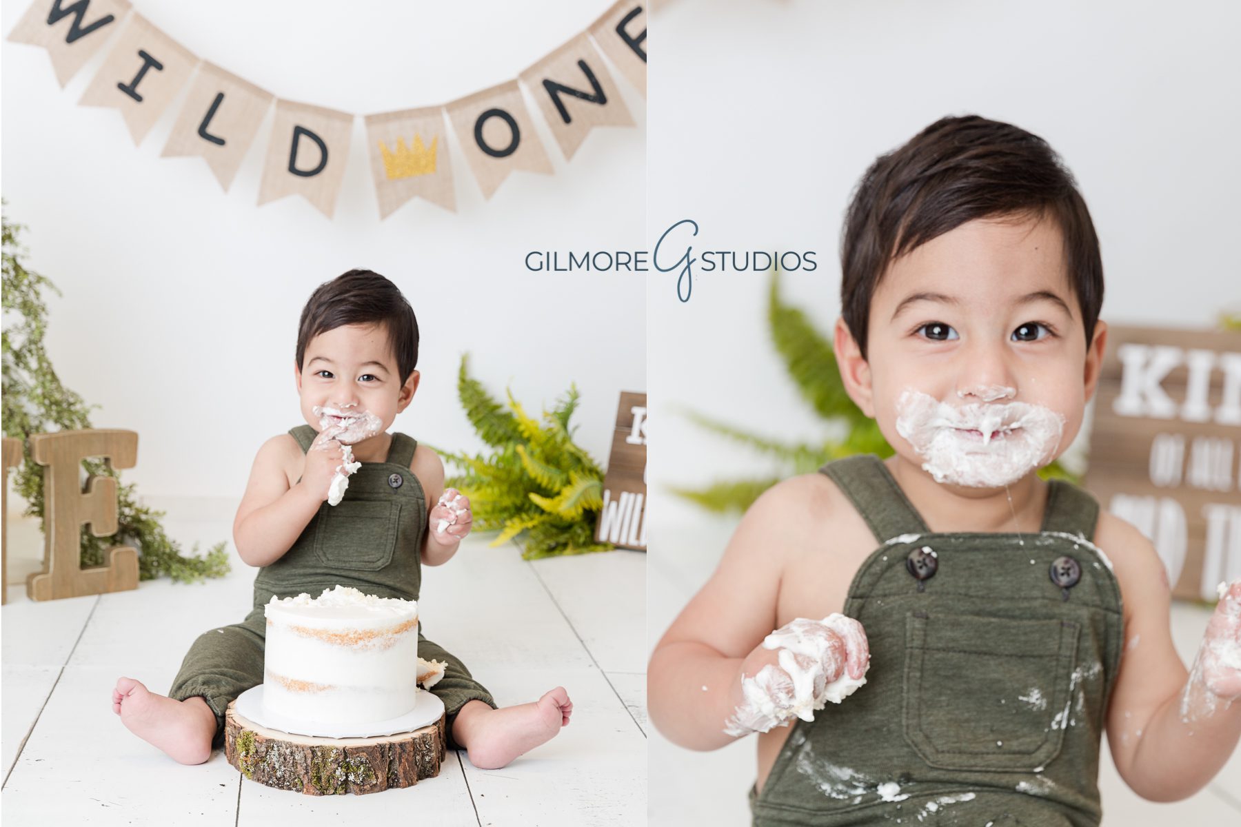 Wild One Cake Smash set, design, props, decor, photographer, 1st birthday