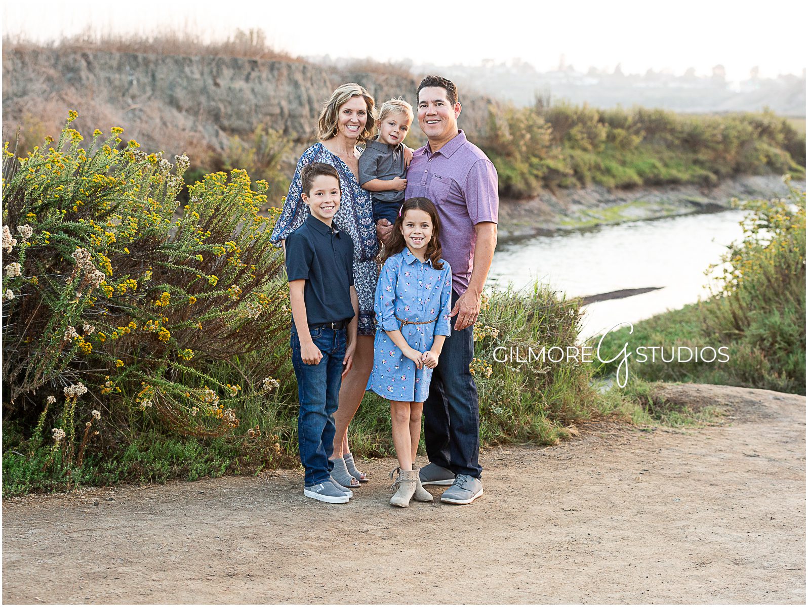 Newport Back Bay Family Photographer, Newport Beach, CA, families, outfit ideas, brother and sister, rustic, woods, wild flower, lifestyle family
