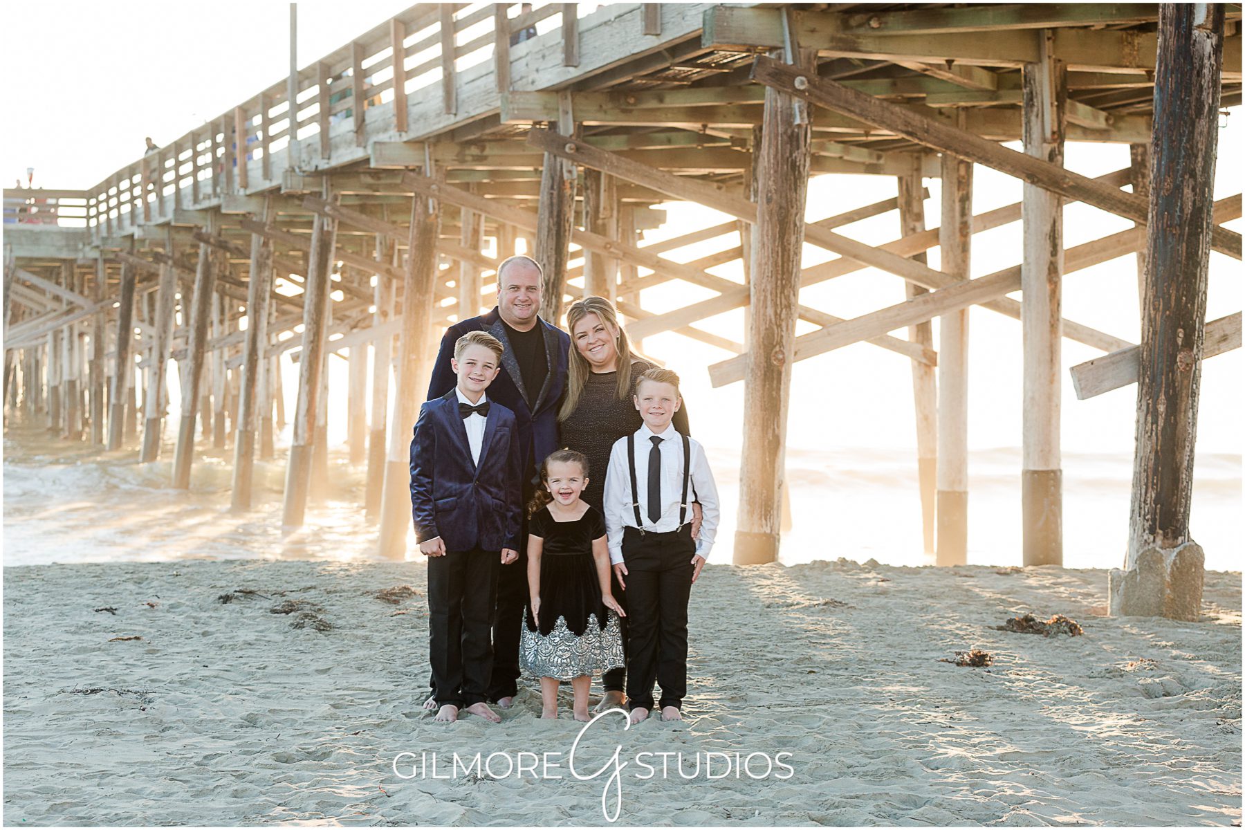 Formal Family Portrait, Newport Beach photographer, Orange County family photography locations
