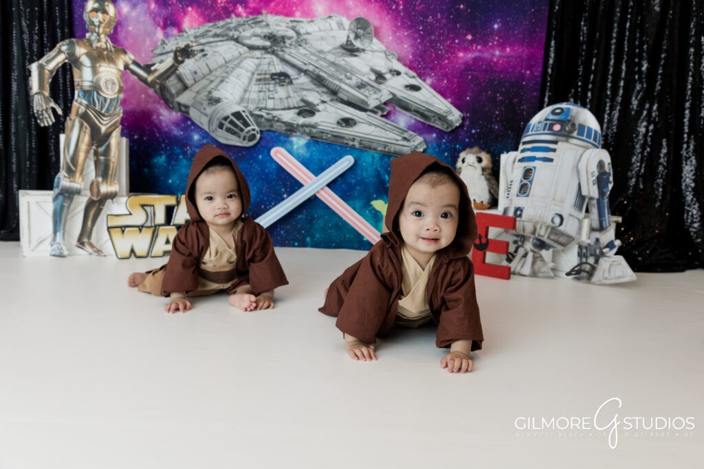 Cake Smash For Twins - Star Wars Theme - 1st Birthday - Gilmore Studios ...