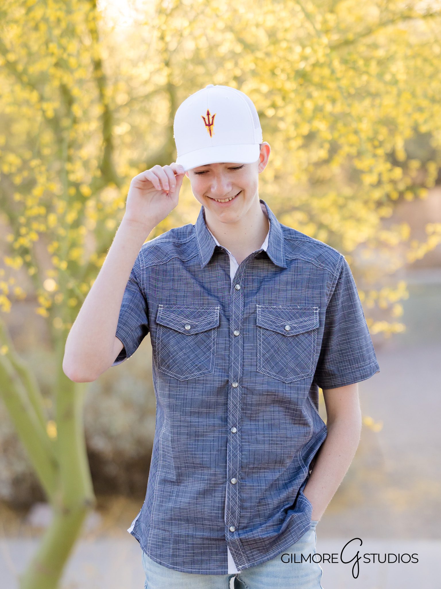 Senior Photo Session – Arizona Desert – Milestone Moment