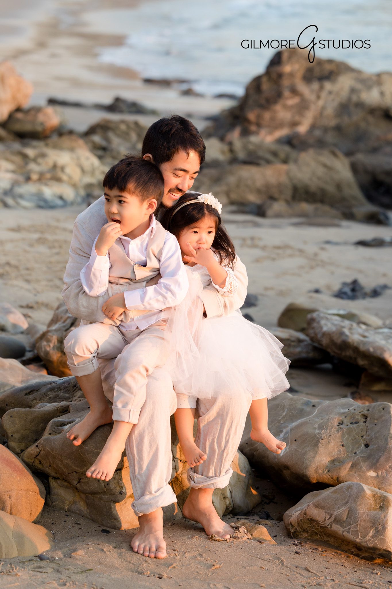 Newport Beach Maternity - White Dress - Ocean View