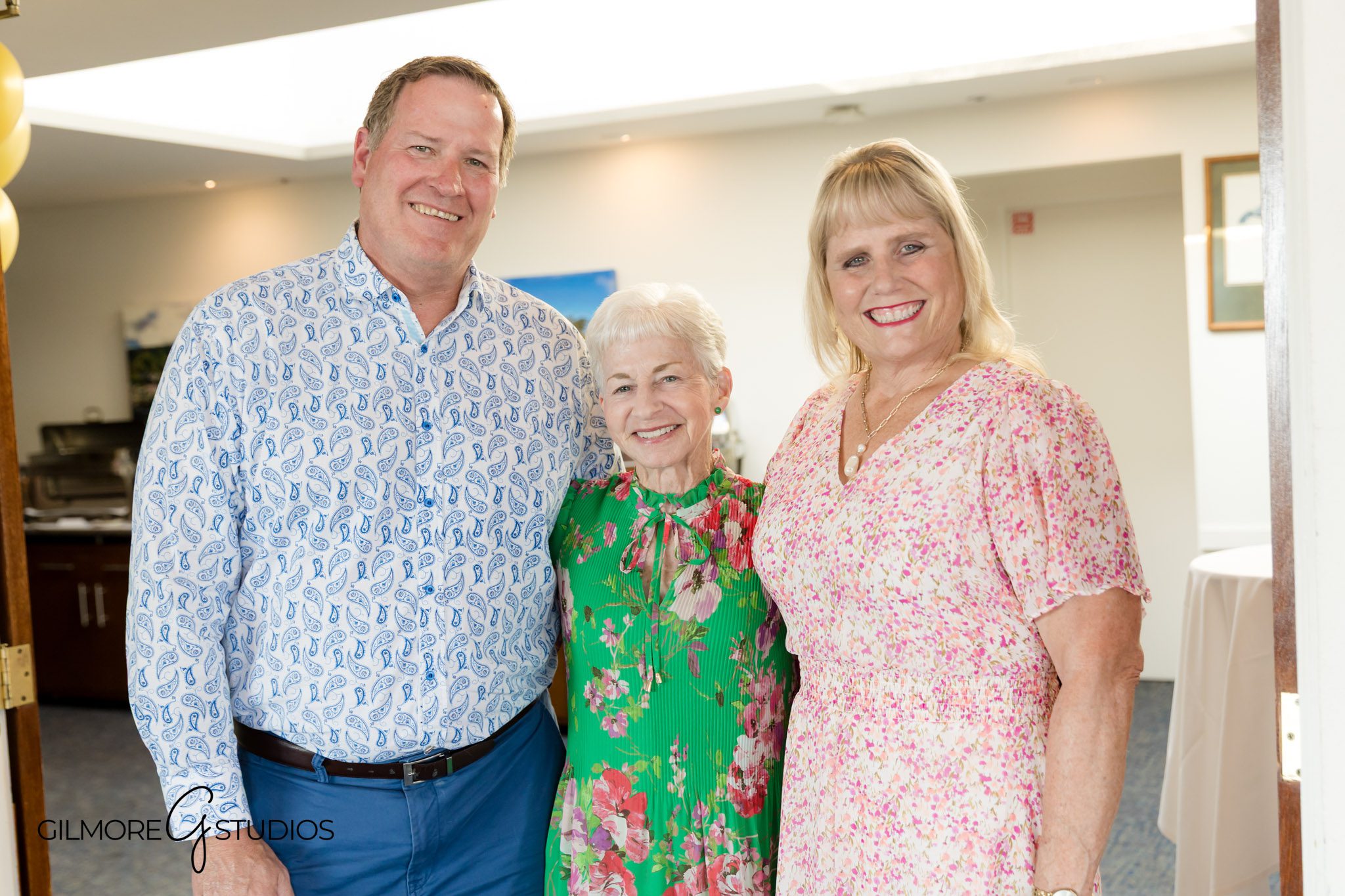 Guests Dancing at 75th Birthday Party