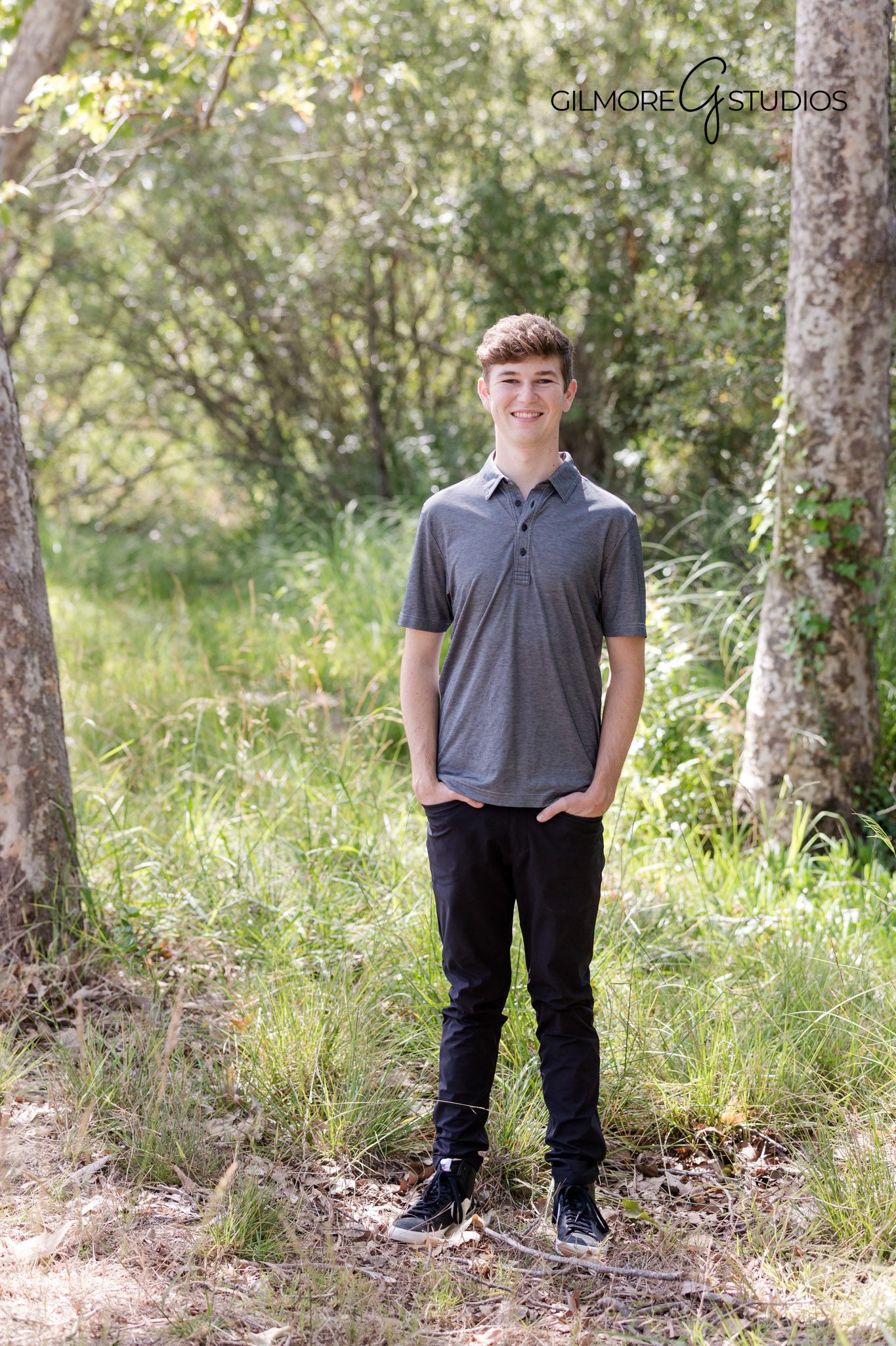 Outdoor senior portraits Gilbert AZ Canyon Park natural senior boy photos, Senior photographer Gilbert Arizona Canyon Park boy senior graduation shoot