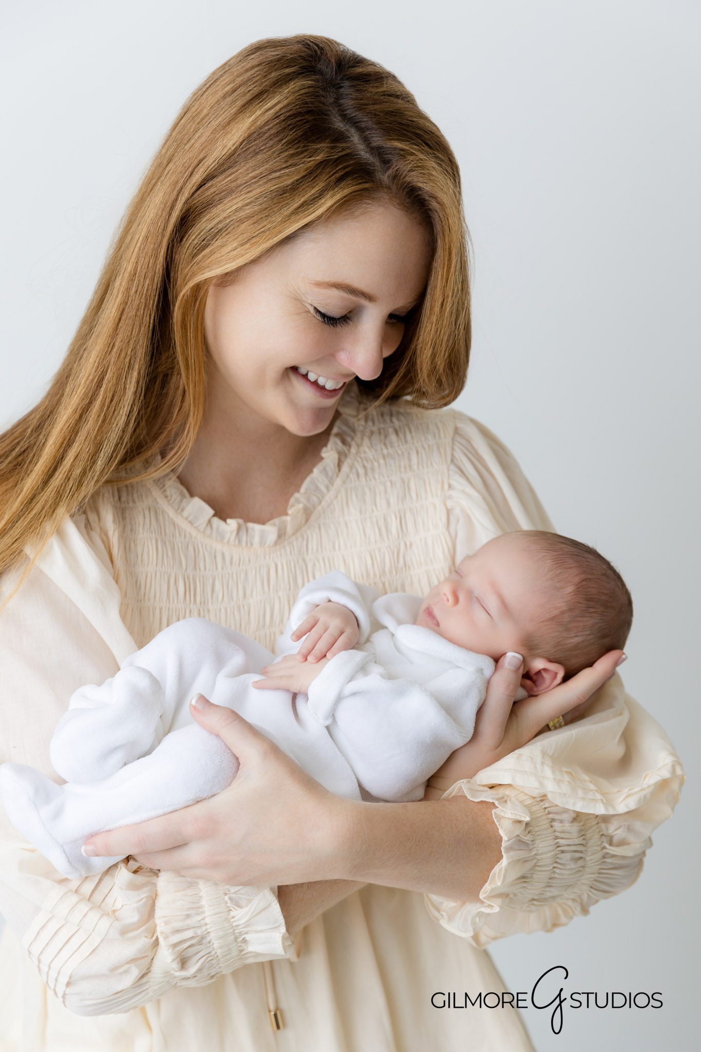 wrapped newborn portrait photography Newport Coast, swaddled baby portrait by Newport Coast photographer