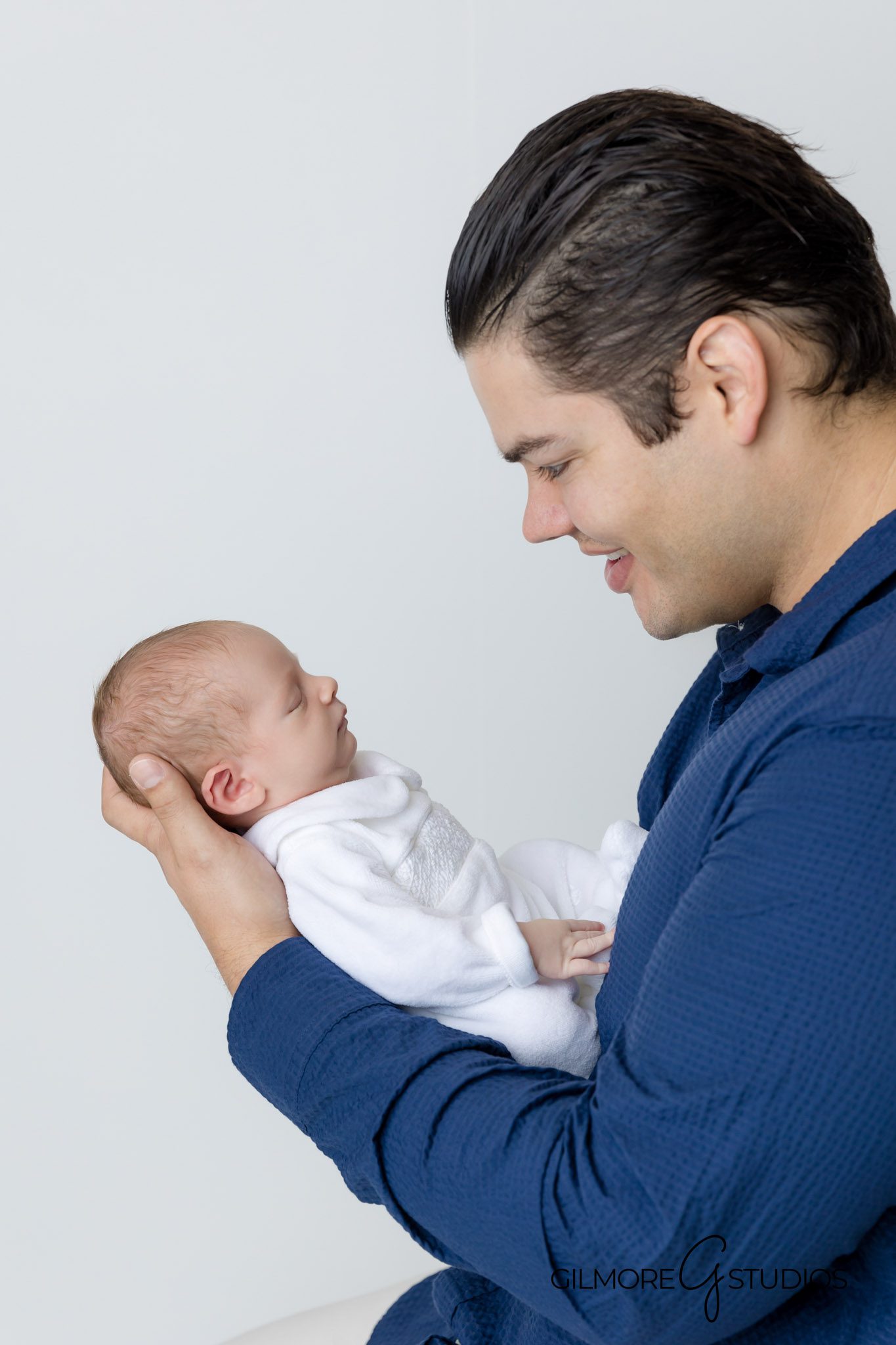 sweet newborn photography session by Gilmore Studios, professional newborn photography in Newport Coast