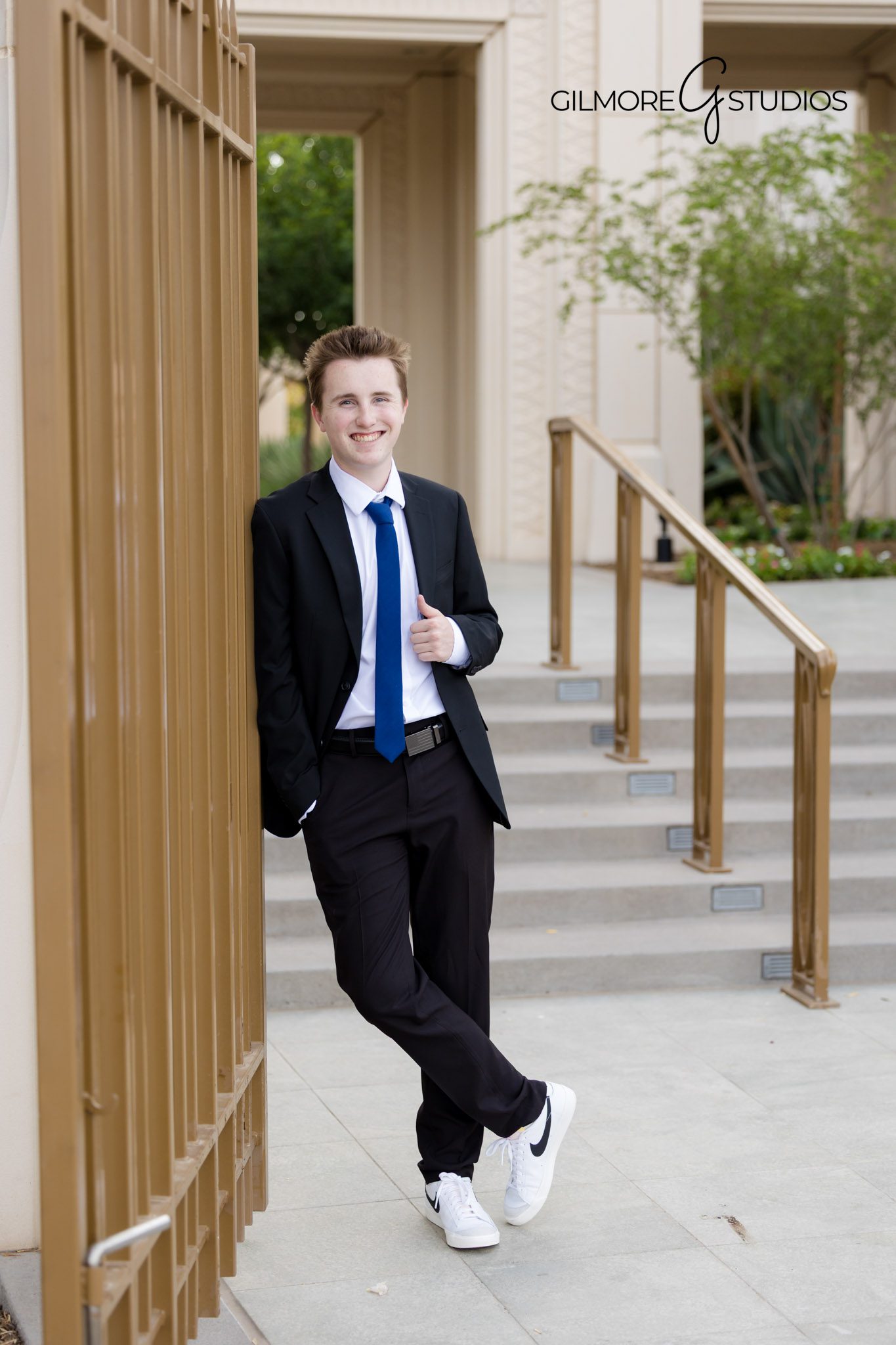 Elder missionary farewell session Gilbert AZ LDS temple photography, LDS missionary portrait photographer Gilbert Arizona session