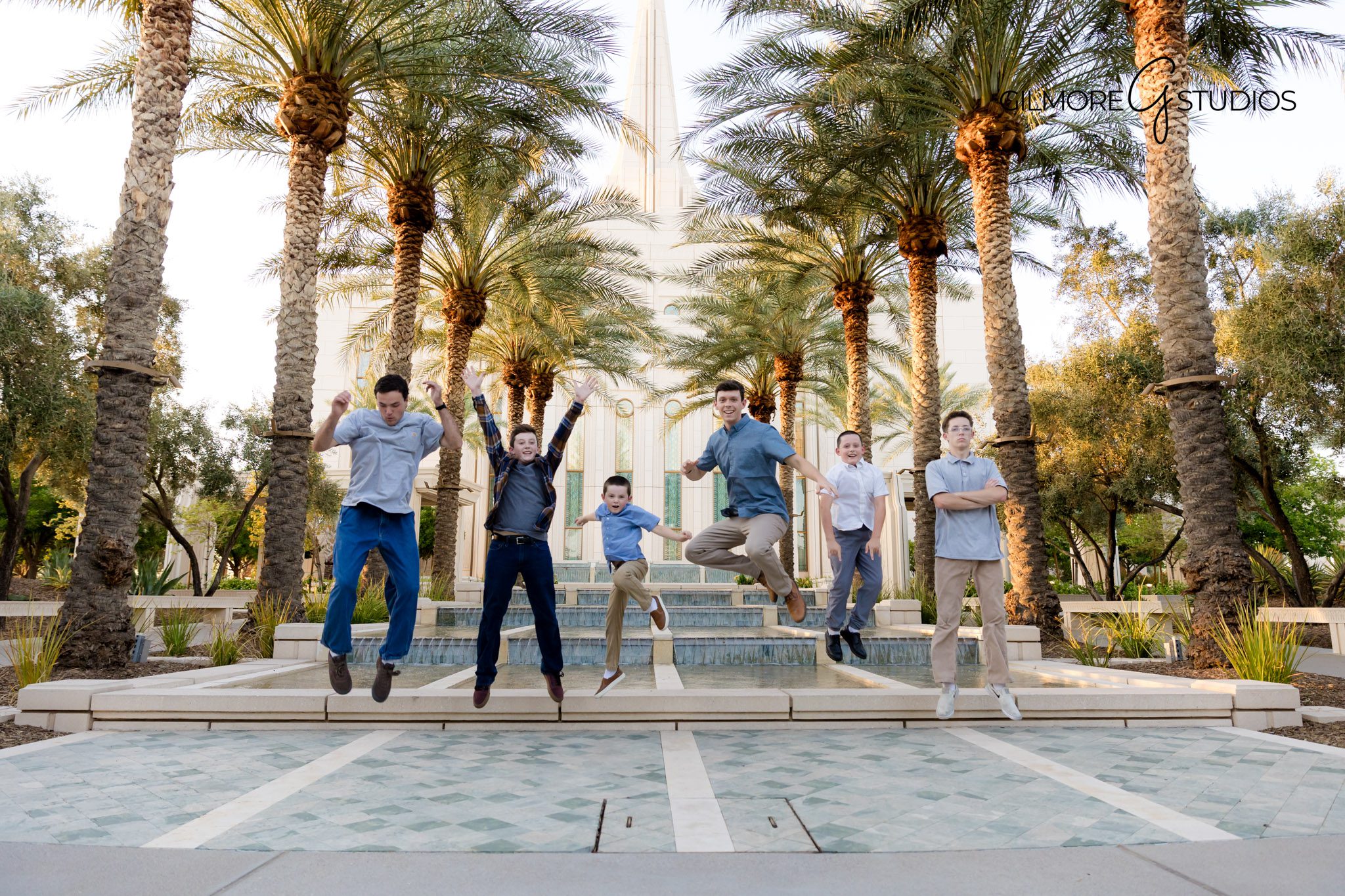Gilbert AZ LDS Temple portraits with family photographer, LDS Temple family photography session with Gilbert Arizona photographer
