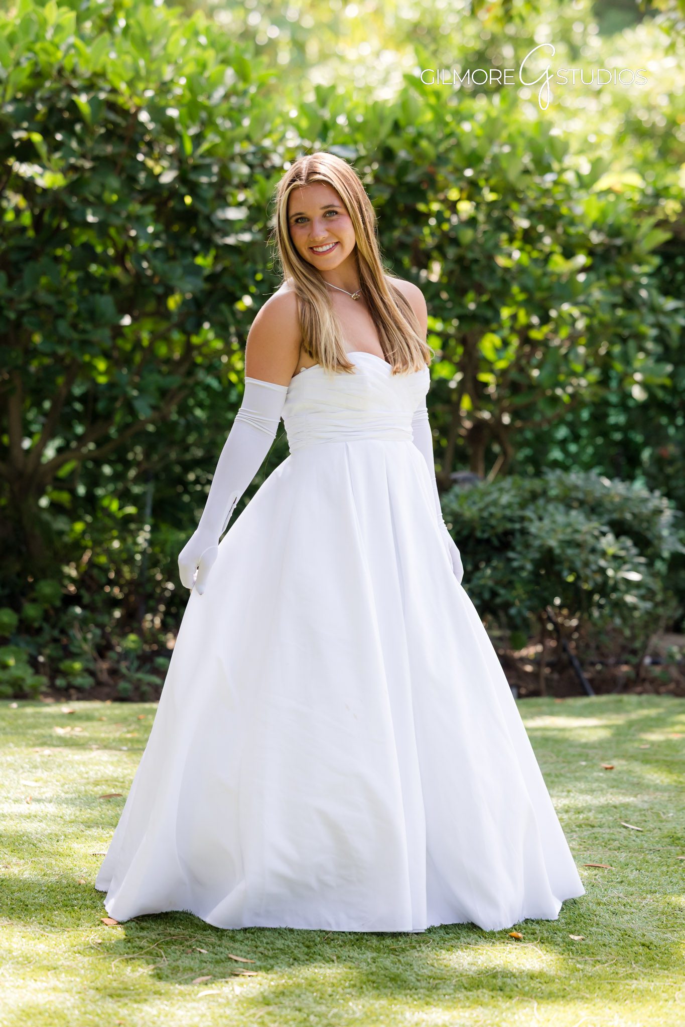 Garden photography Irvine NCL debutante portraits, Elegant debutante portrait session in Irvine garden