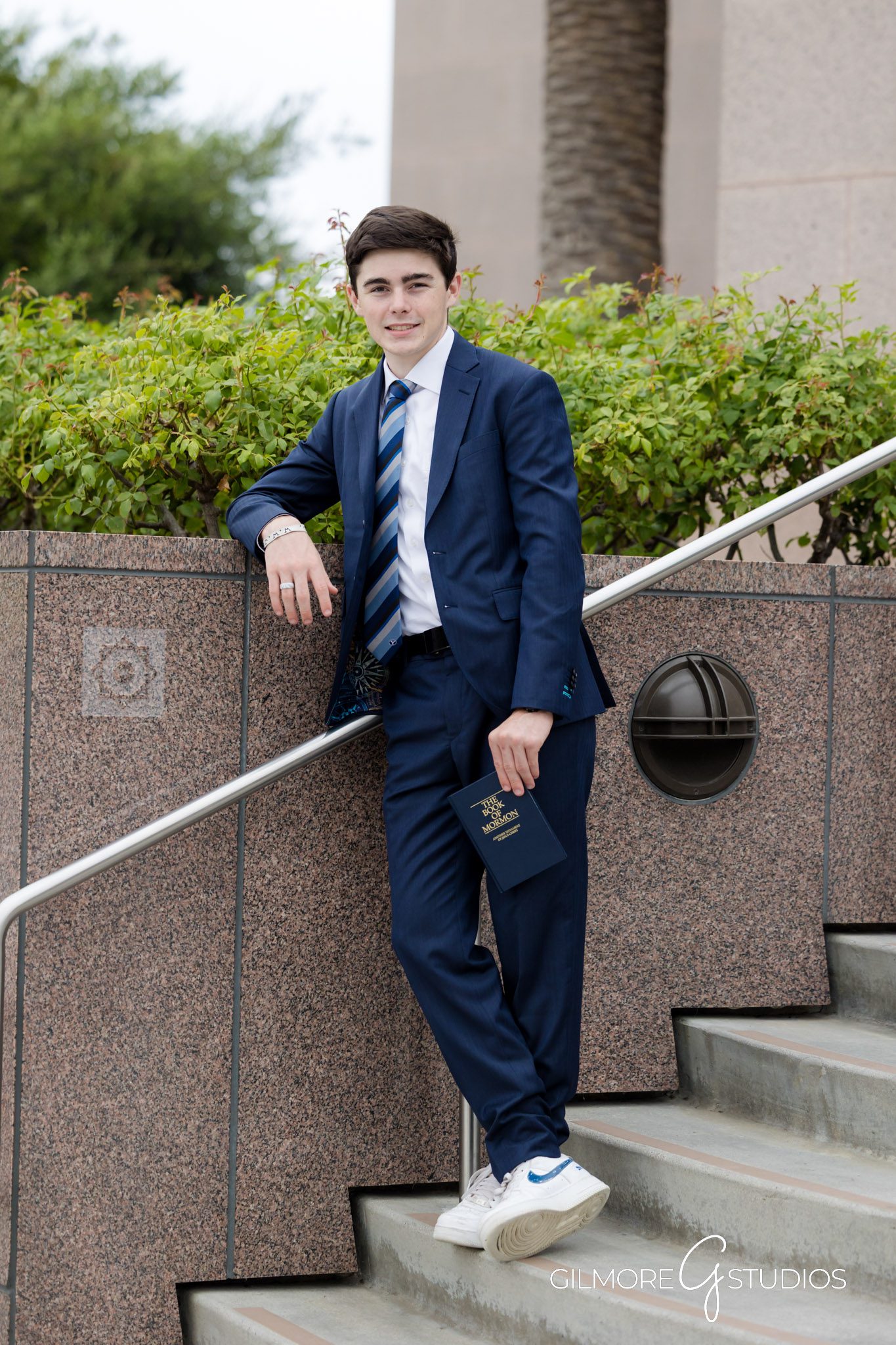 LDS missionary professional portraits Newport Beach Temple family session, LDS missionary session photographer Orange County CA Newport Beach temple photos