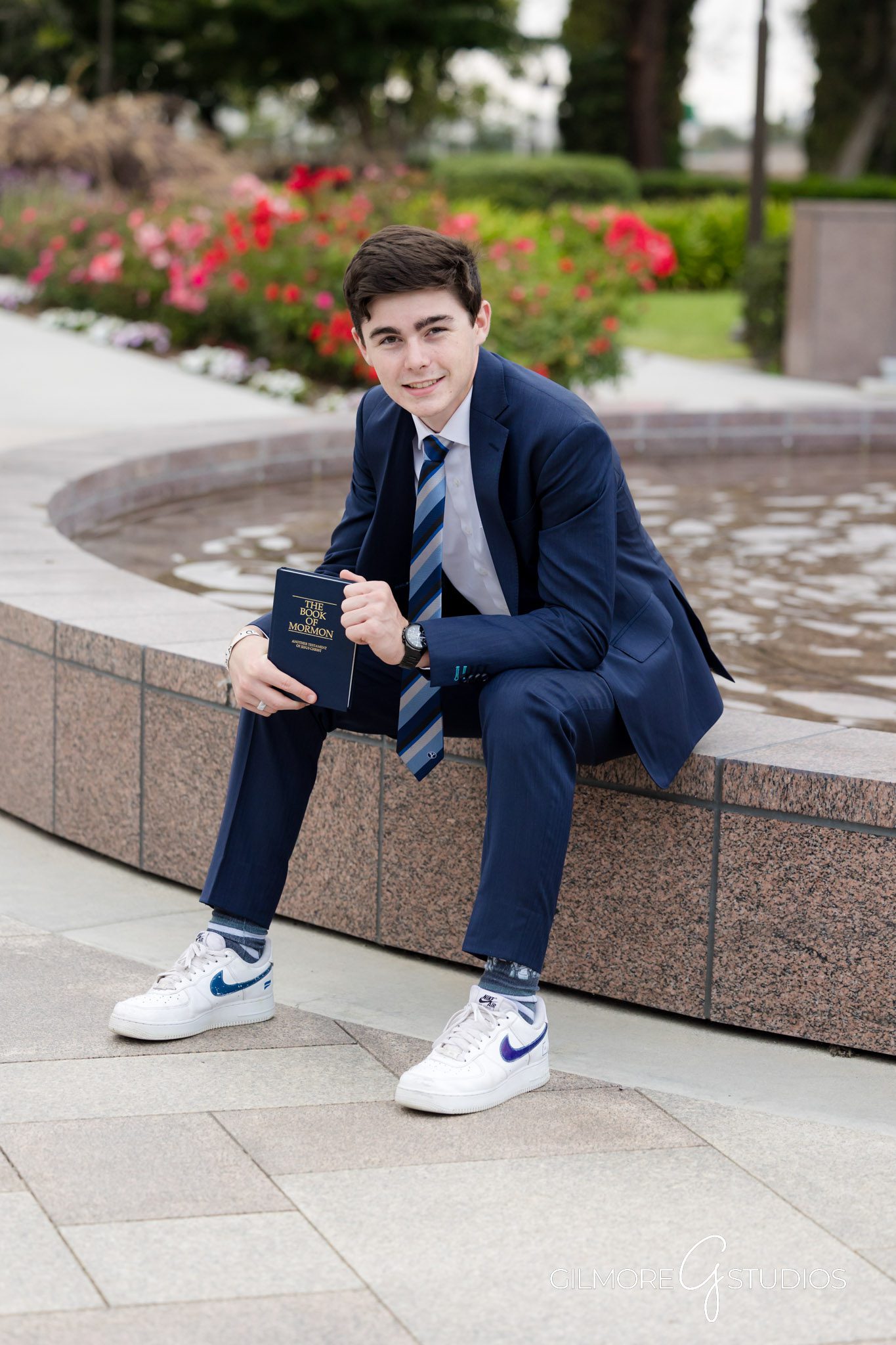 Missionary photo session Newport Beach LDS Temple farewell portraits,    LDS missionary photography Newport Beach CA Orange County family inspiration