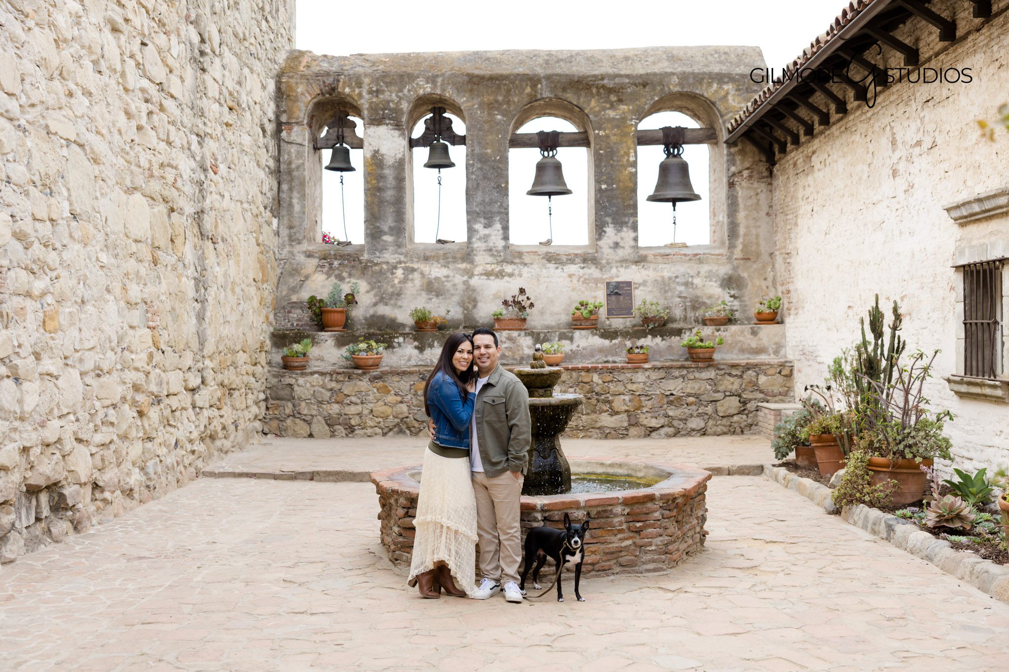 Professional engagement portraits Mission San Juan Capistrano Gilmore Studios
Family session at Mission San Juan Capistrano by Gilmore Studios Orange County