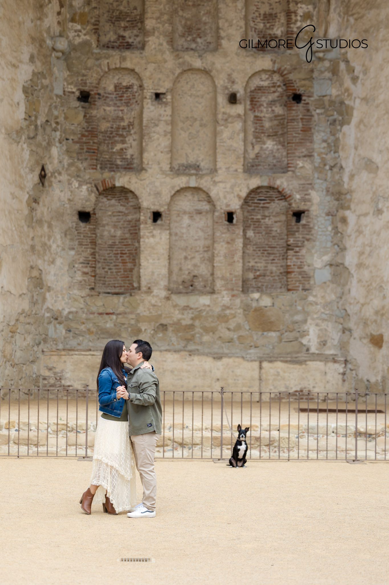 Gilmore Studios Mission San Juan Capistrano family photography outdoor session
Engagement photography Mission San Juan Capistrano Gilmore Studios Orange County