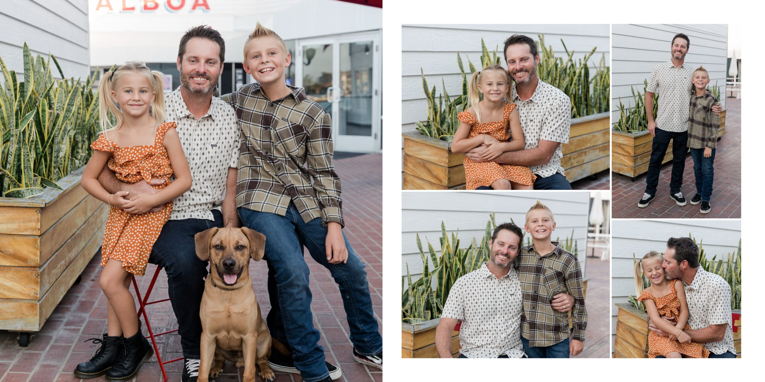 Custom wall gallery with printed family portraits Gilmore Studios

Framed black and white family portraits by Gilmore Studios Arizona