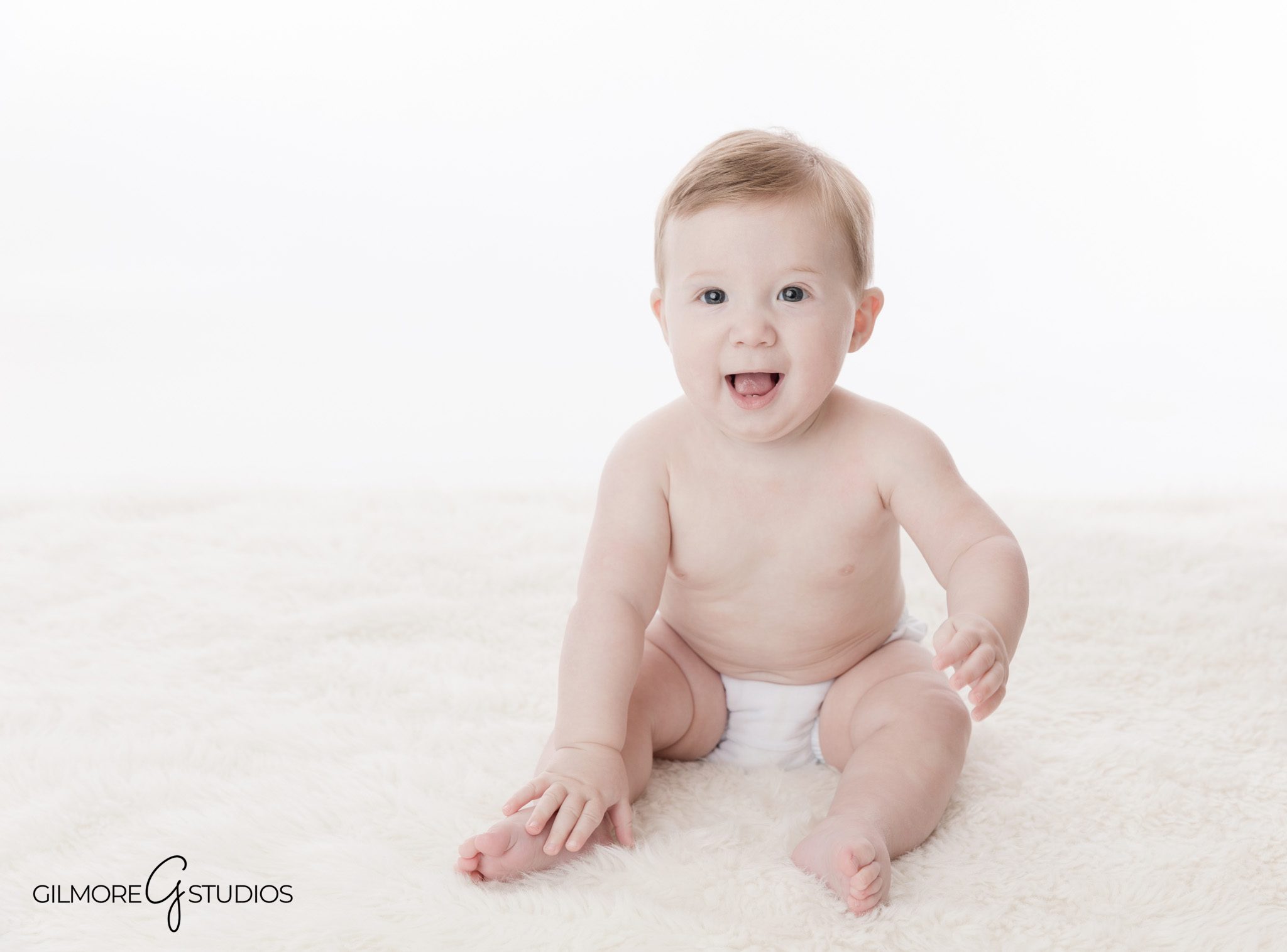 Gilbert studio baby boy photography six-month milestone portraits
Milestone baby boy portraits captured at Gilmore Studios in Arizona