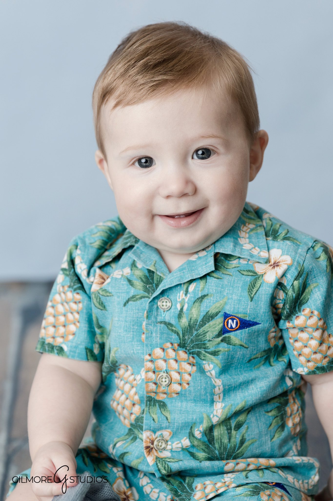 Milestone photography for baby boy Gilbert Arizona professional studio session
Gilbert AZ photographer capturing baby boy milestone at six months