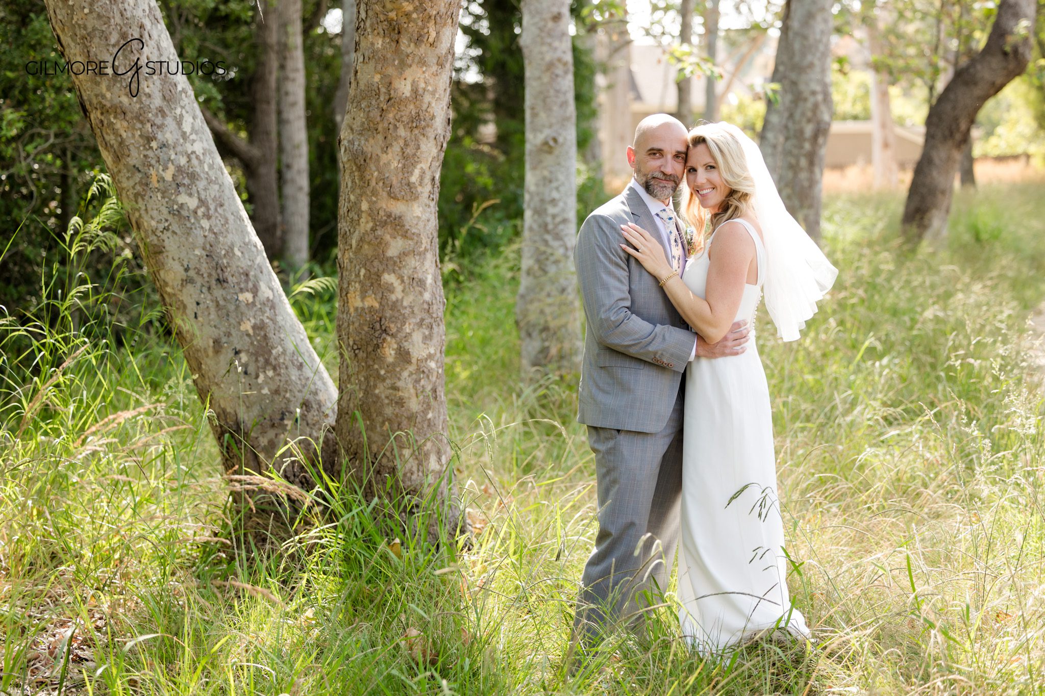 Arizona wedding photographer capturing vow exchange at intimate second ceremony.

Portrait photography of blended family during second wedding in Gilbert.