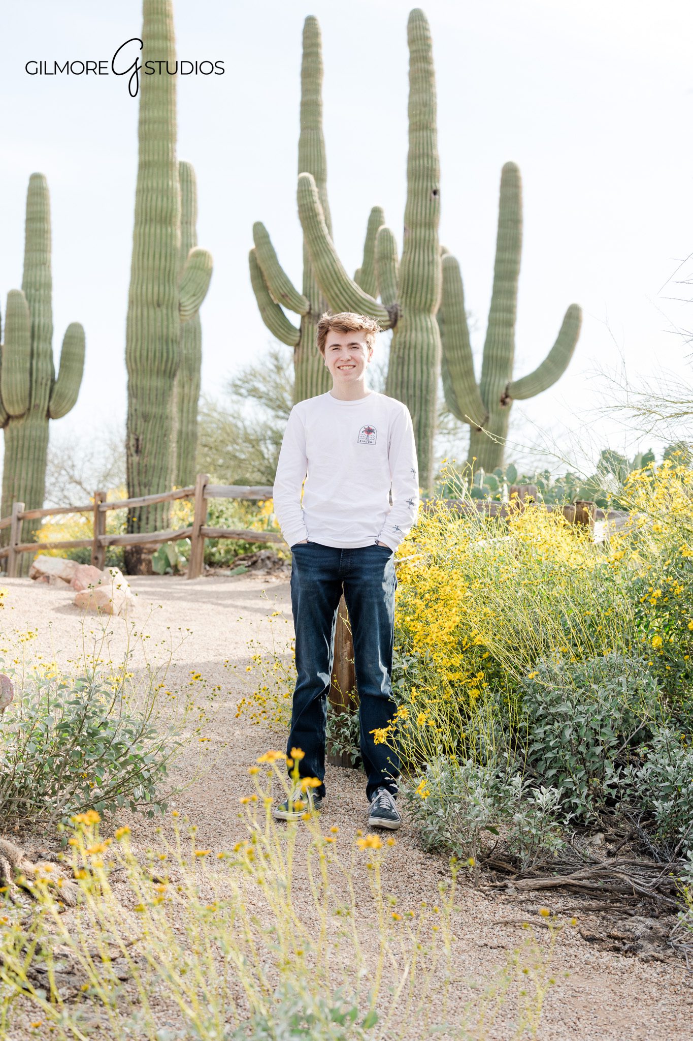 Outdoor senior photography session capturing a high school guy at Riparian Preserve

Riparian Preserve senior portrait photography with neutral outdoor tones