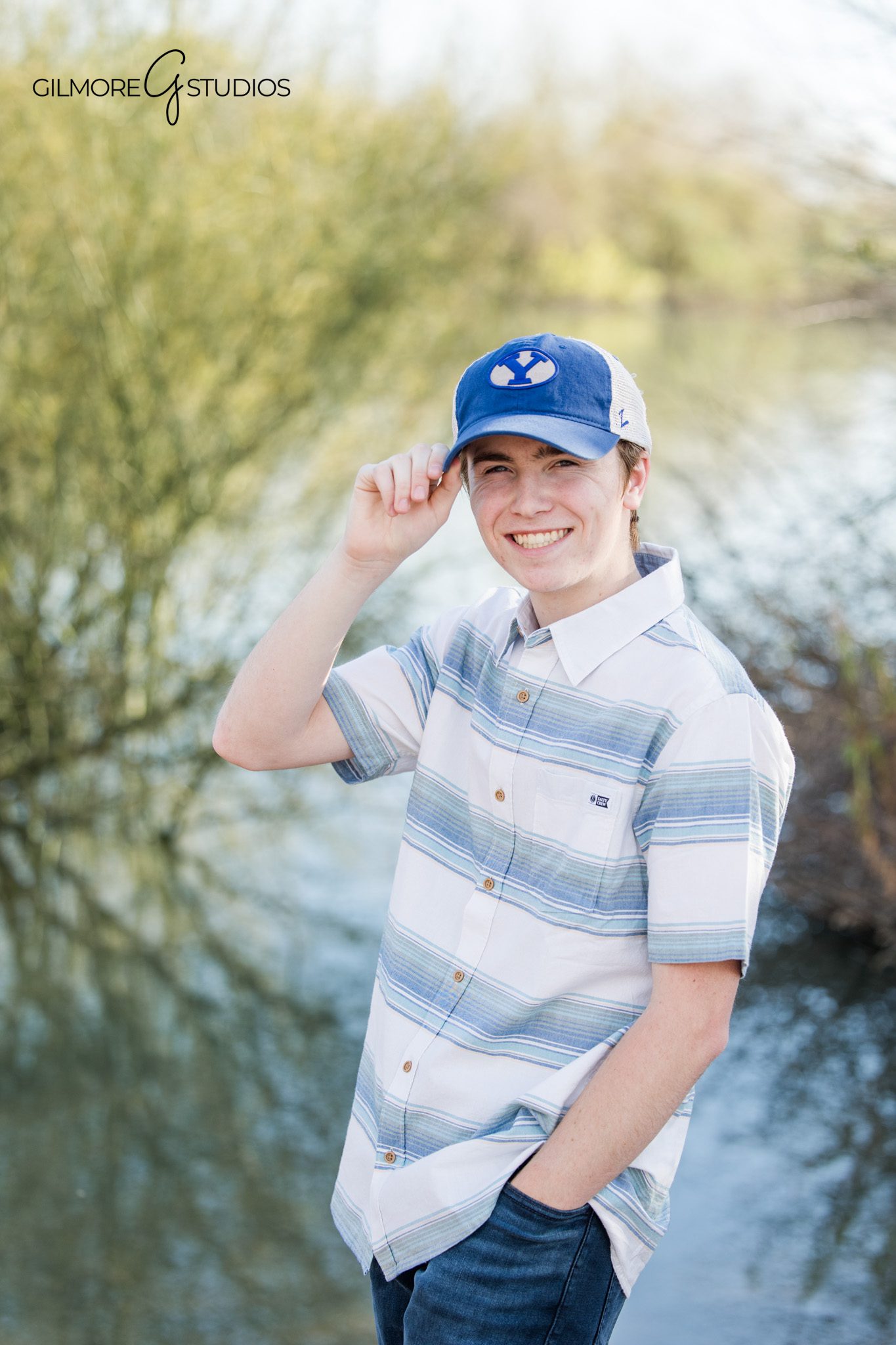 Riparian Preserve senior photos captured by a professional senior photographer

Senior guy portrait photography session emphasizing confidence and personality