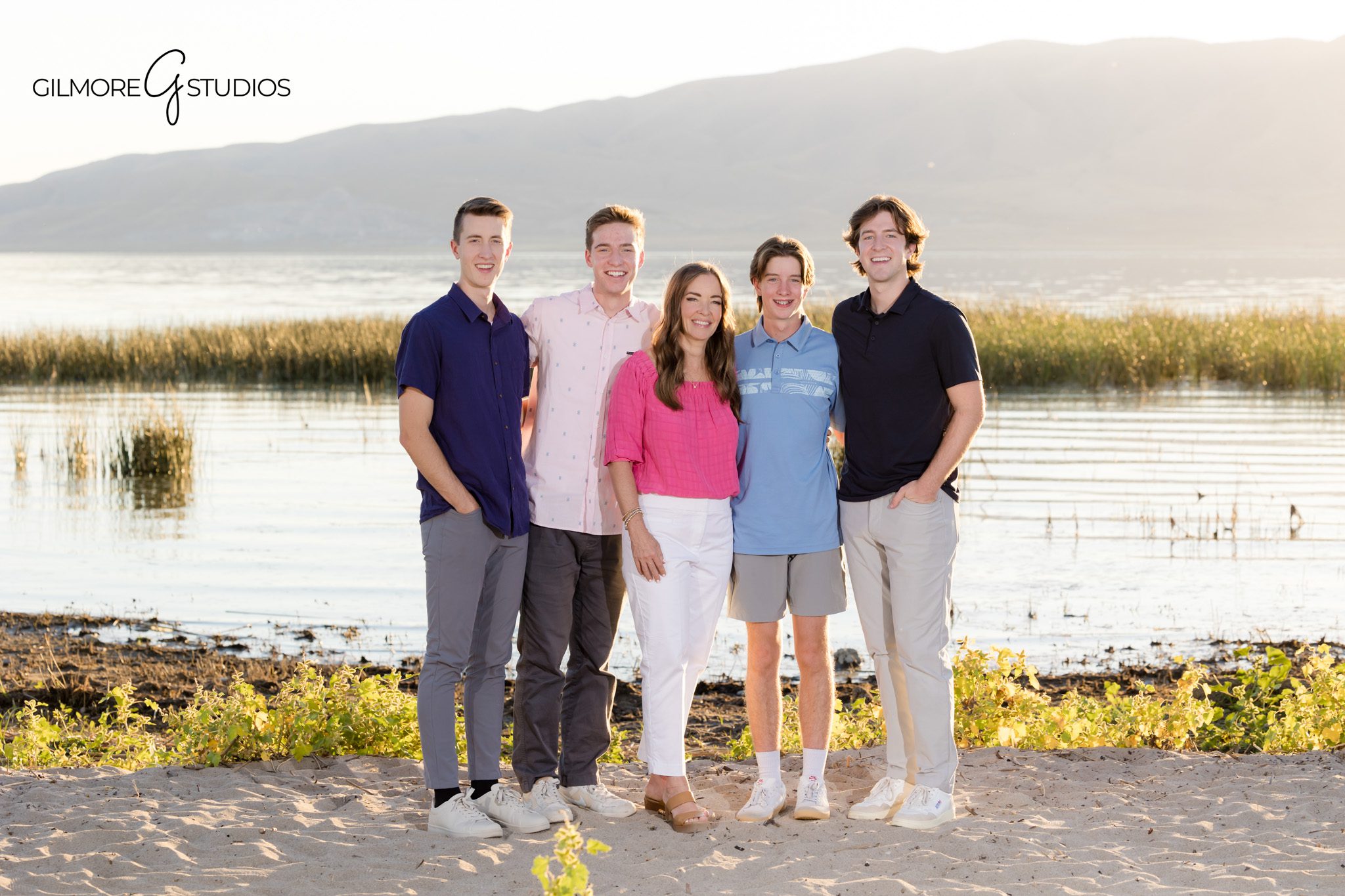 Natural light family photography session in Utah with scenic backdrop.

Portrait photographer documenting Just Ingredients family in Utah nature.