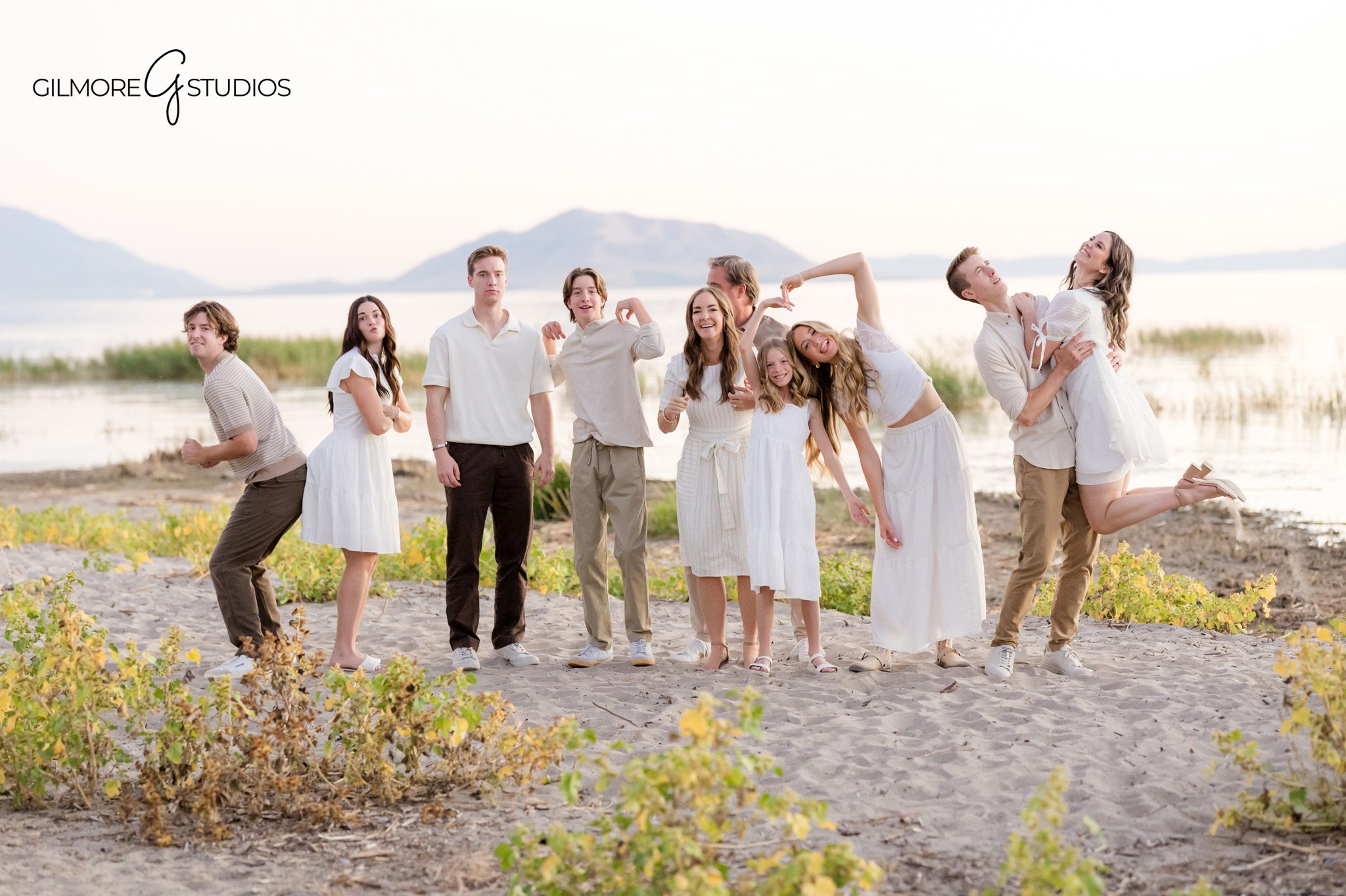 Candid Utah photographer capturing natural family interaction.

Portrait photography of Karalynne Call smiling with children.
