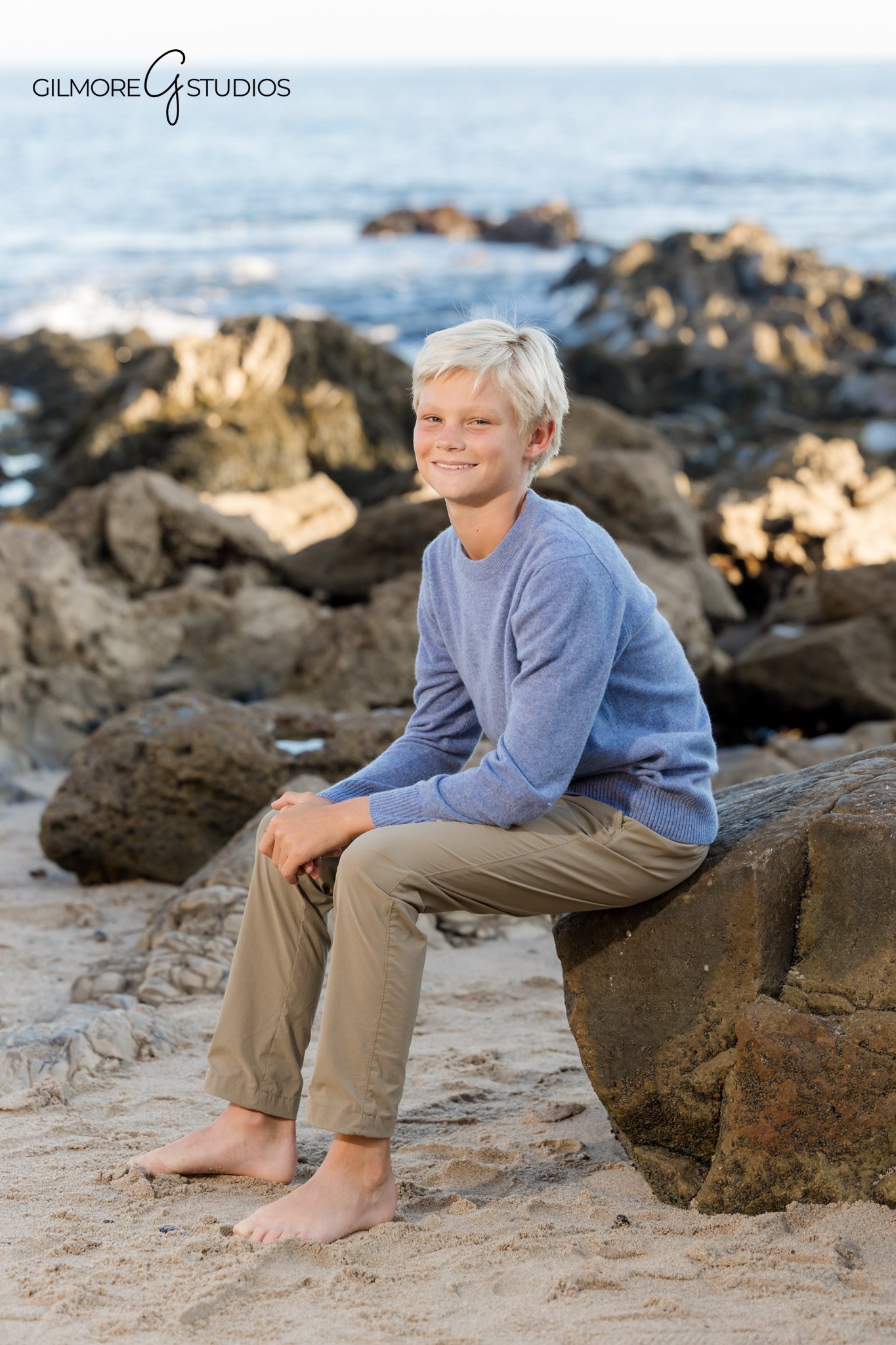 Newport Beach portrait photography with soft pastel sky at sunset.

Little Corona family photography showing emotional candid moments.