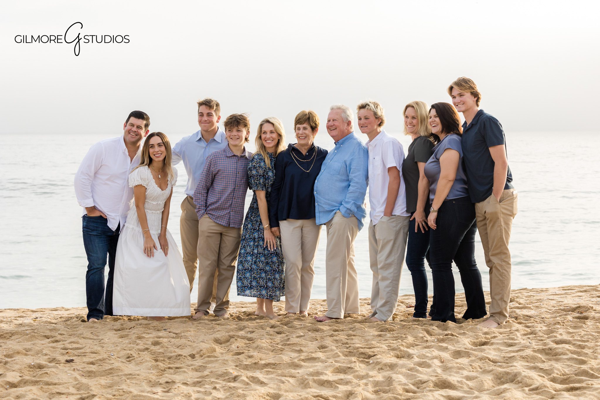 Newport Beach family photography capturing extended family relationships

Balboa Peninsula extended family portrait photography with ocean scenery