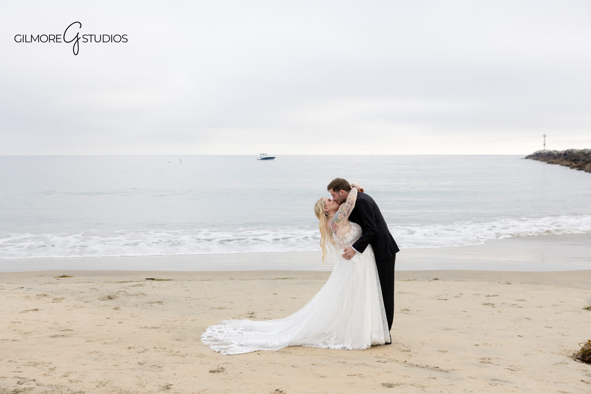 Trash the Dress Southern CA session featuring a flowing wedding gown in the ocean

Southern California wedding photographer capturing Trash the Dress portraits