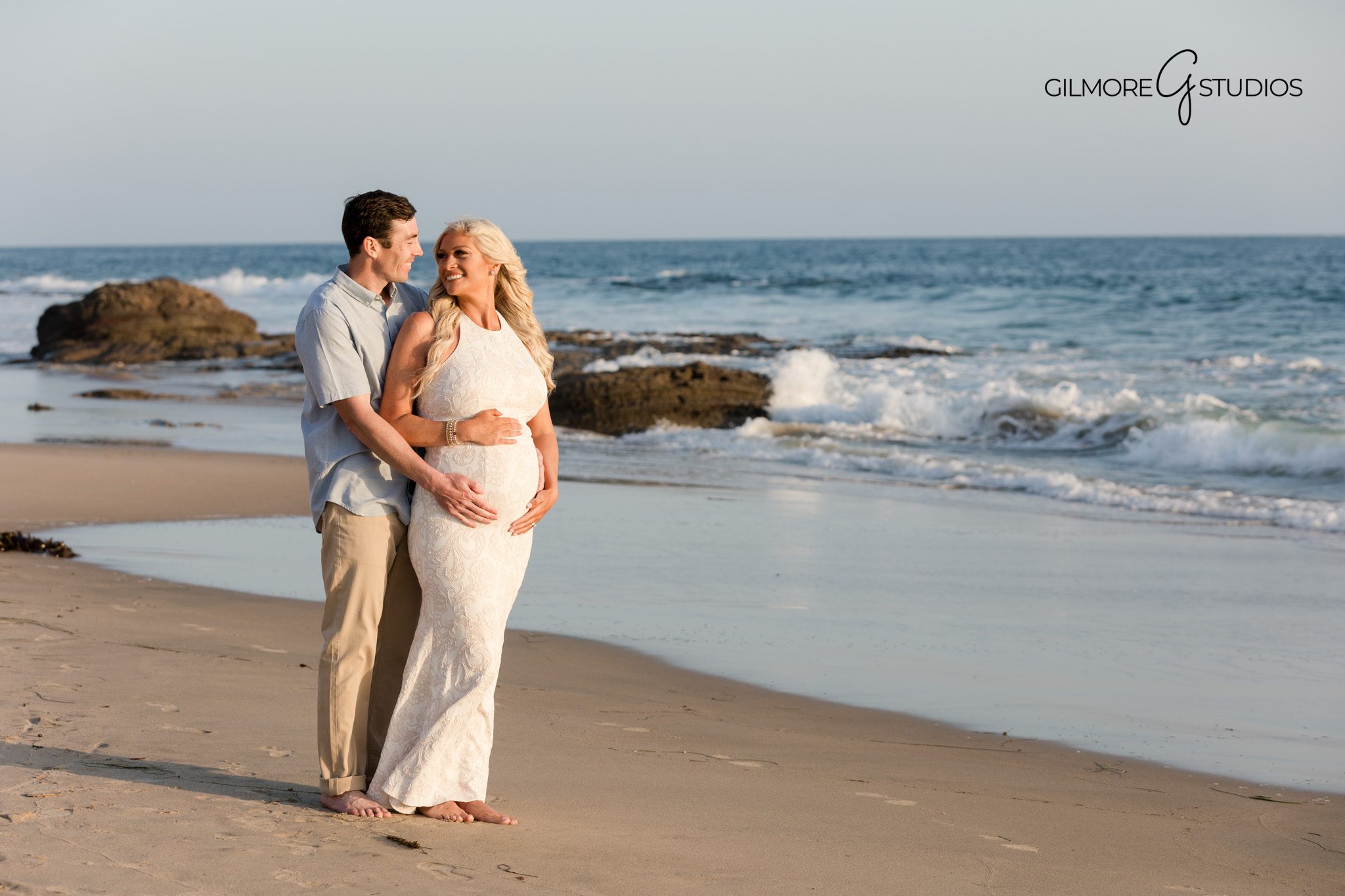 Expecting mother photographed with children
Maternity photography focused on family story