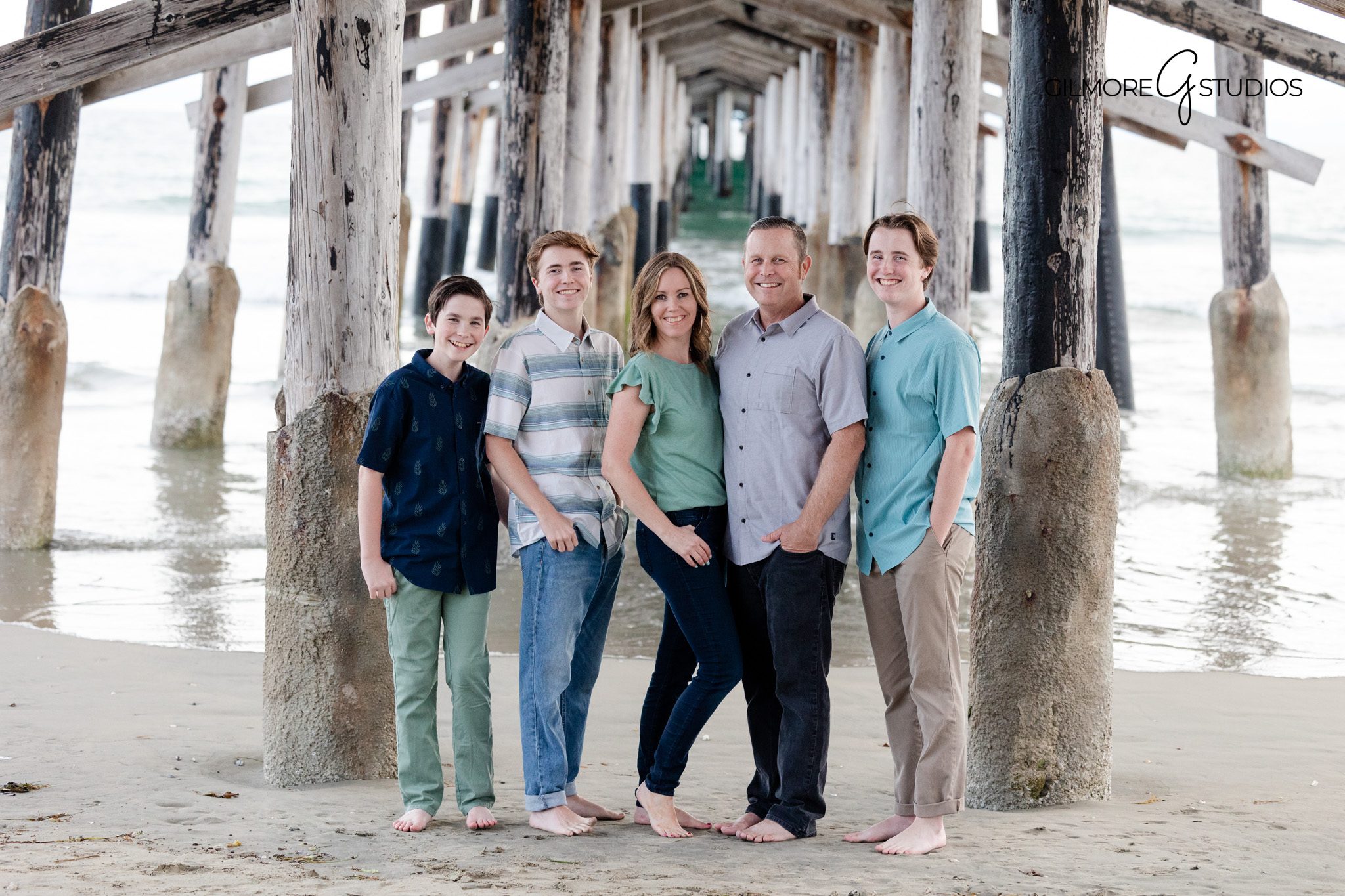 Newport Beach Pier family portrait photographed by a professional family photographer
Family photography session at Newport Pier captured by a Newport Beach photographer