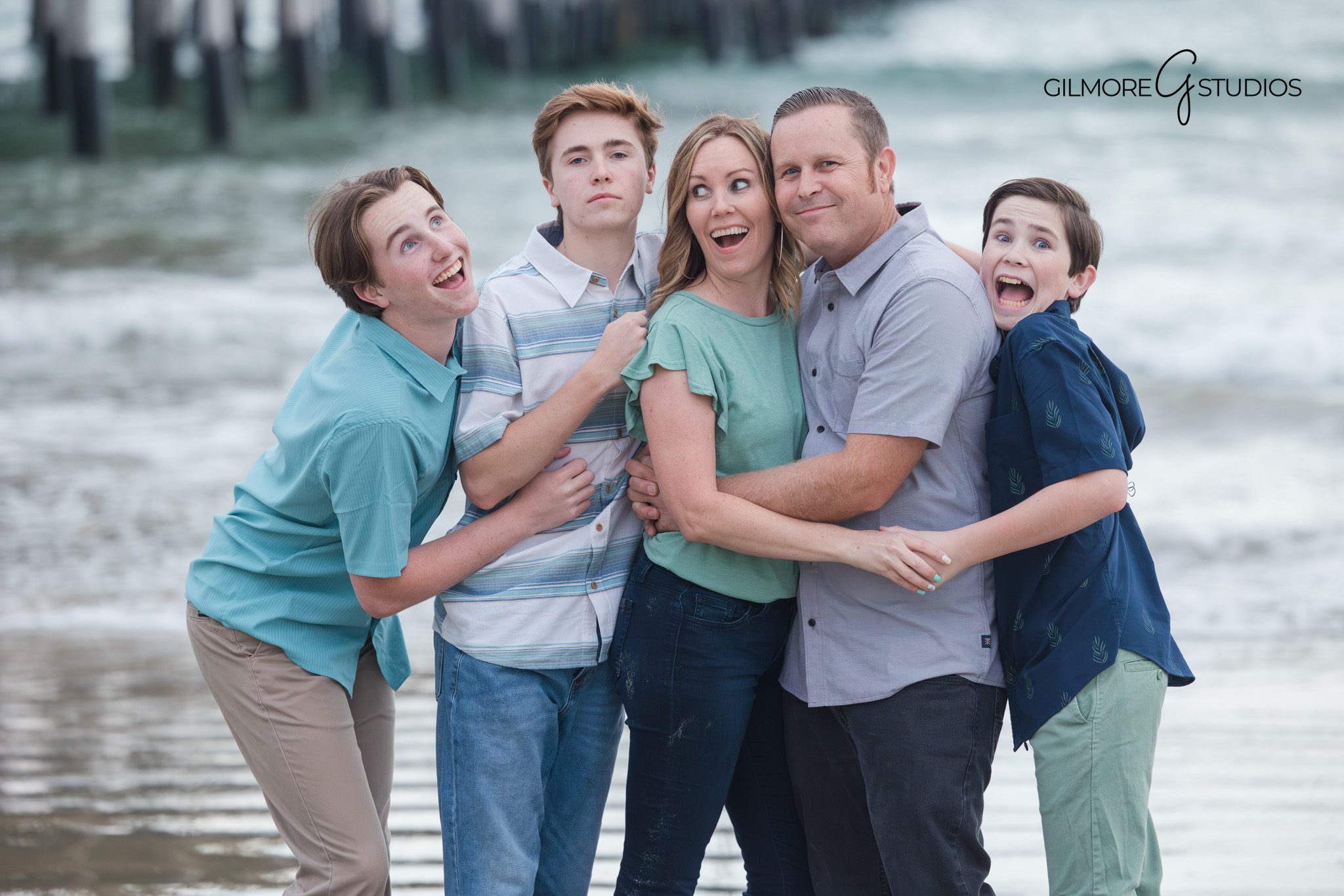 Newport Beach Pier family photographer documenting a family session
Coastal family photography captured by an Orange County photographer