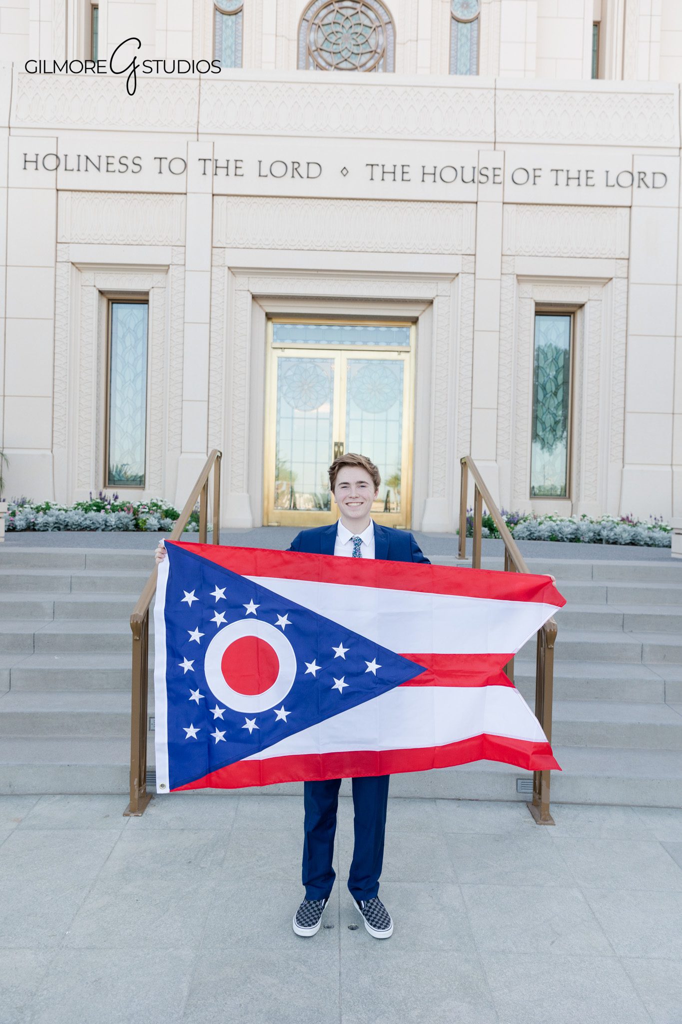 LDS missionary portrait featuring traditional missionary attire

Missionary photography captured in a calm outdoor setting