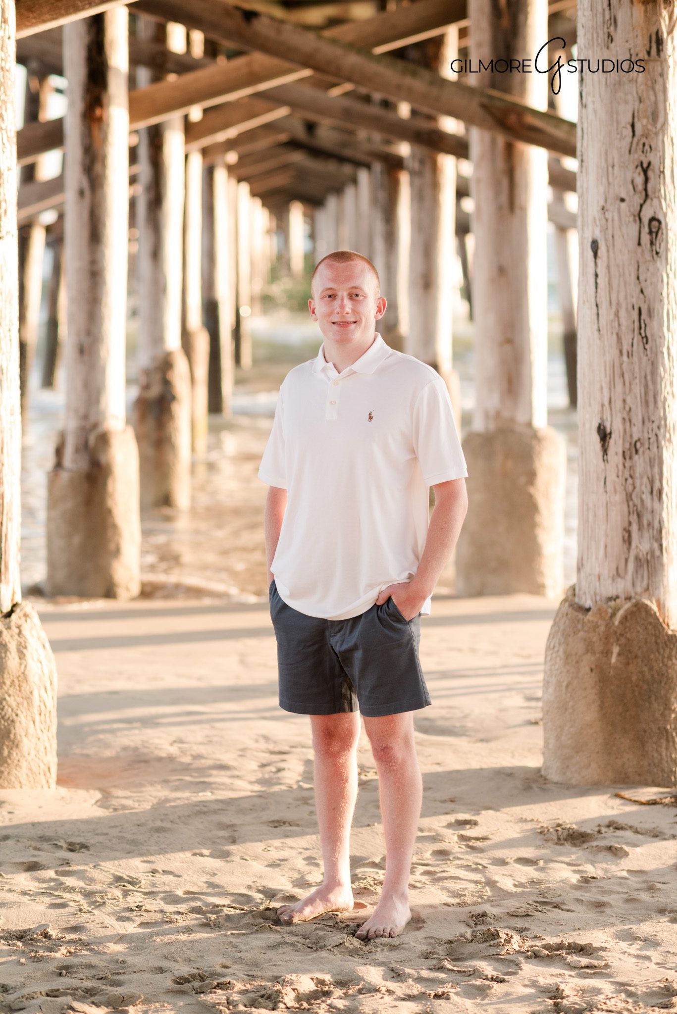 Professional photographer documenting family photos at Newport Pier
Coastal family photography featuring candid moments on the pier