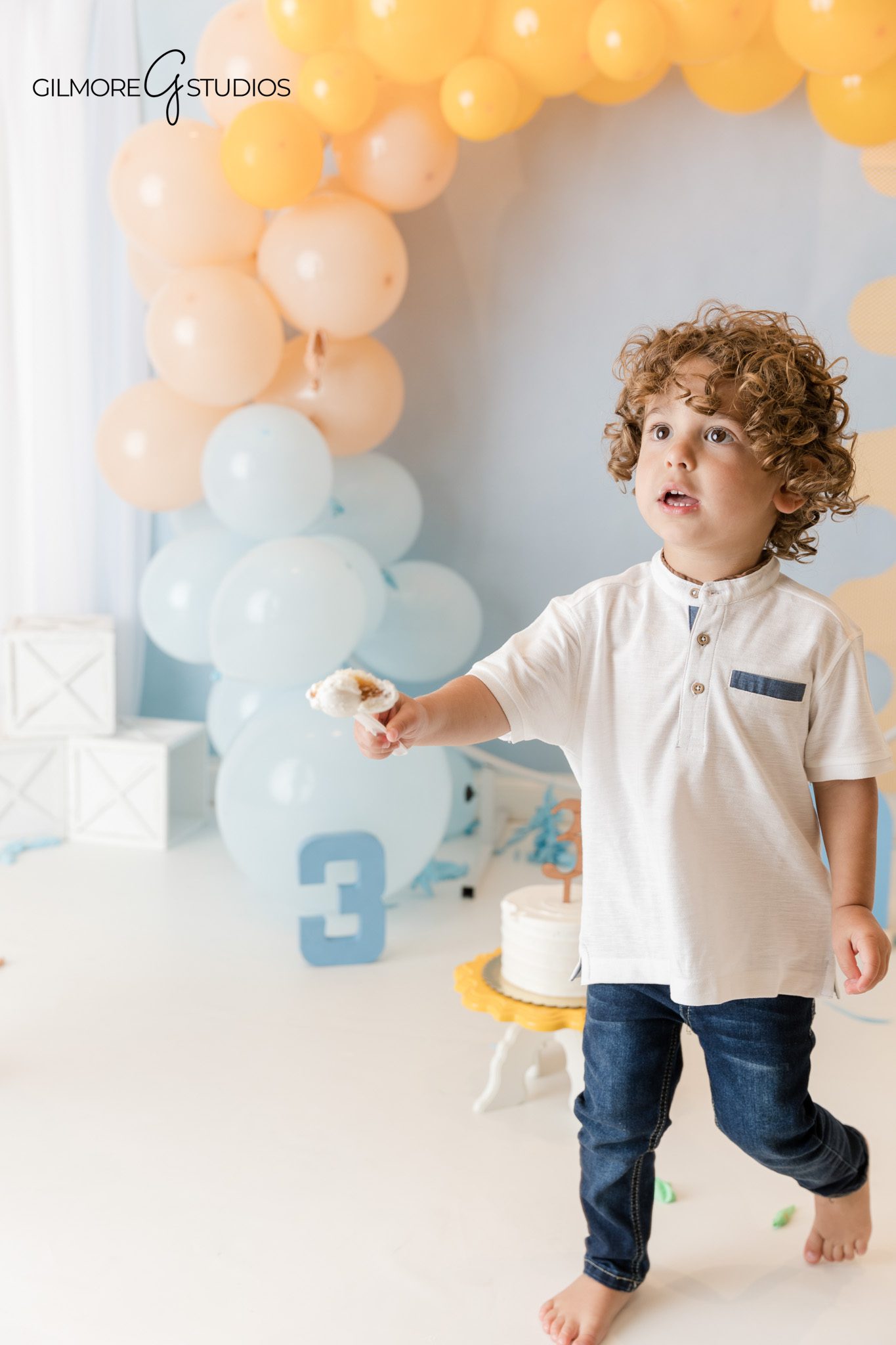 Child milestone portrait photography celebrating third birthday Newport Beach CA studio

Newport Beach milestone photography capturing toddler personality in studio portrait session
