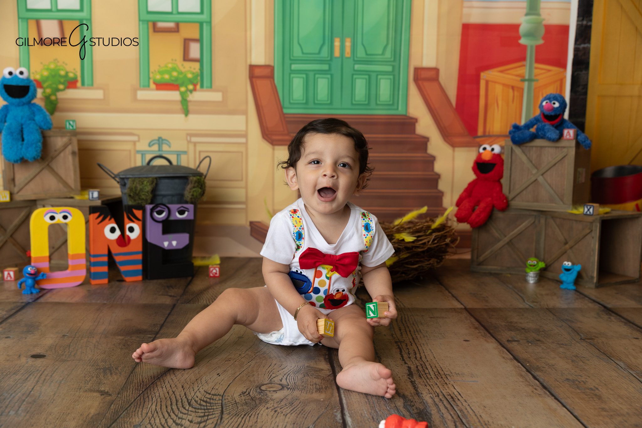 Milestone birthday portrait photography for baby by Newport Beach photographer

Studio cake smash portrait photography Orange County Sesame Street inspired theme