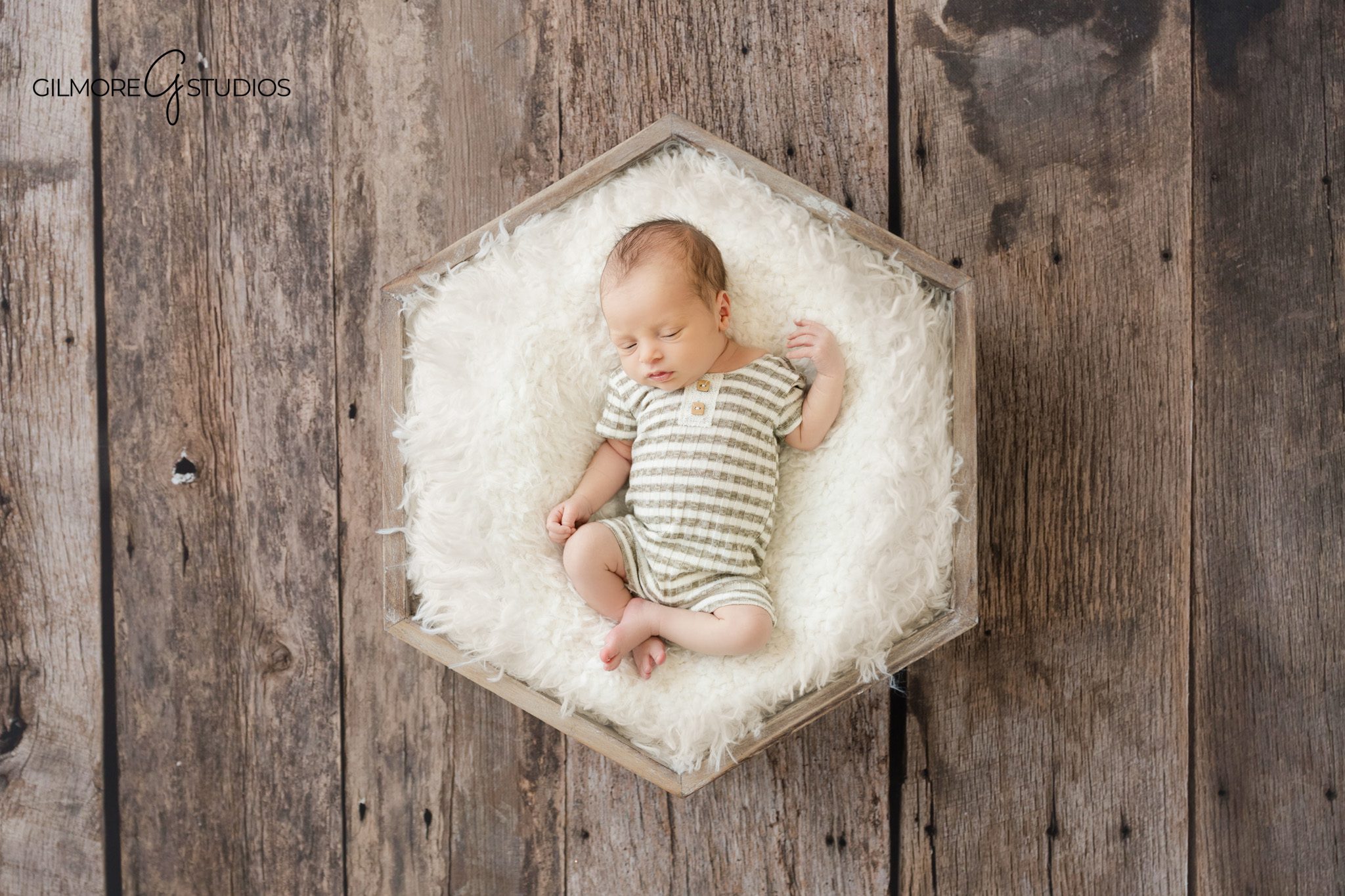 Newborn portrait by Gilbert AZ newborn photographer in studio

Newborn photography in Gilbert AZ studio featuring baby boy portrait