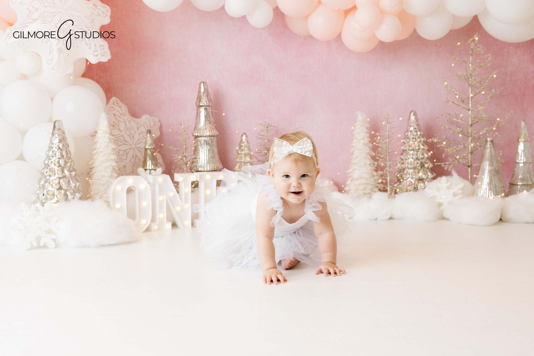 Baby girl birthday photography portrait

First birthday milestone portrait photography