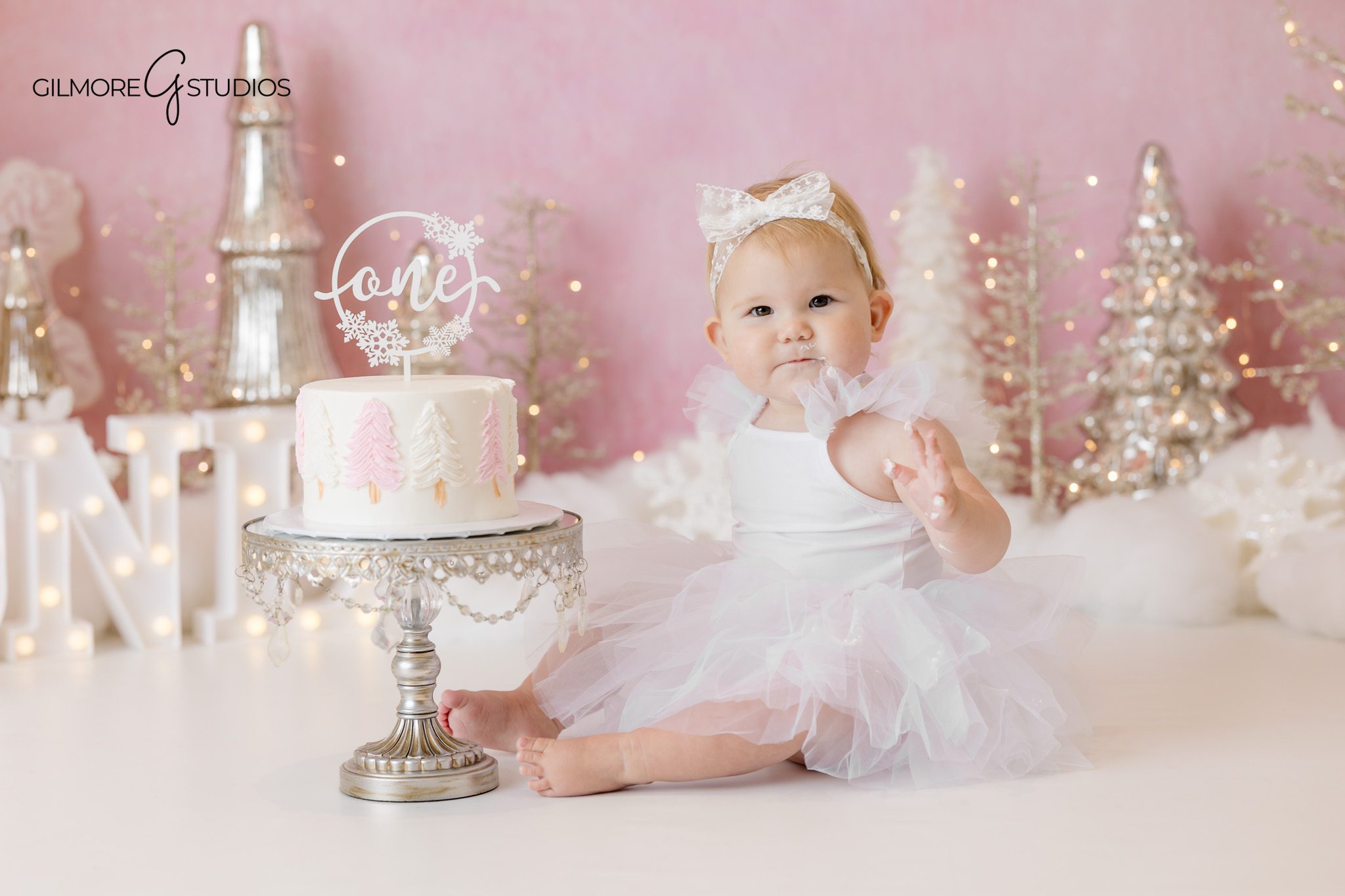 Baby girl first birthday portrait

First birthday photography portrait session