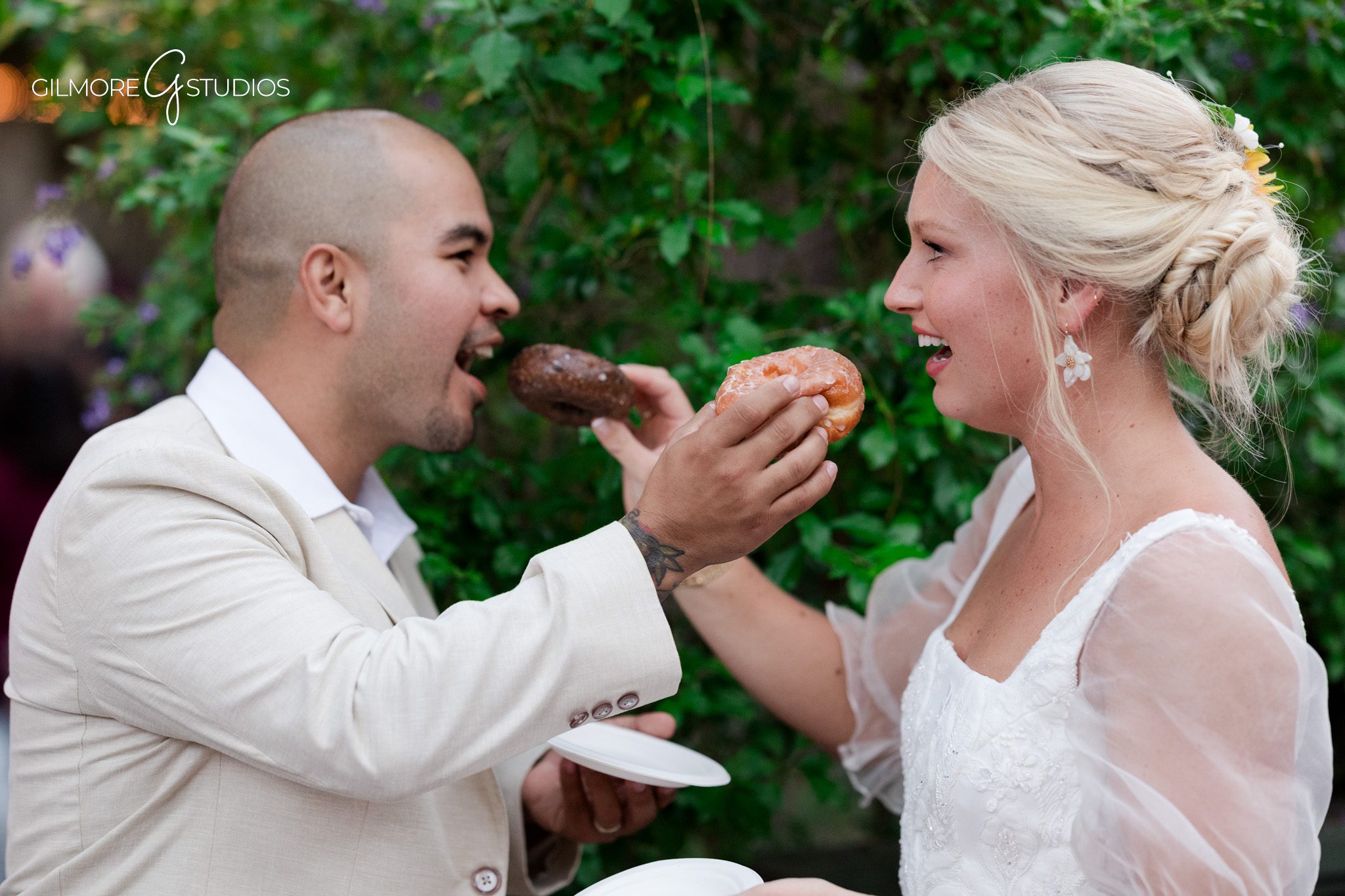 Elegant ballroom wedding reception in Orange County

Bride and groom sunset portrait in Newport Beach