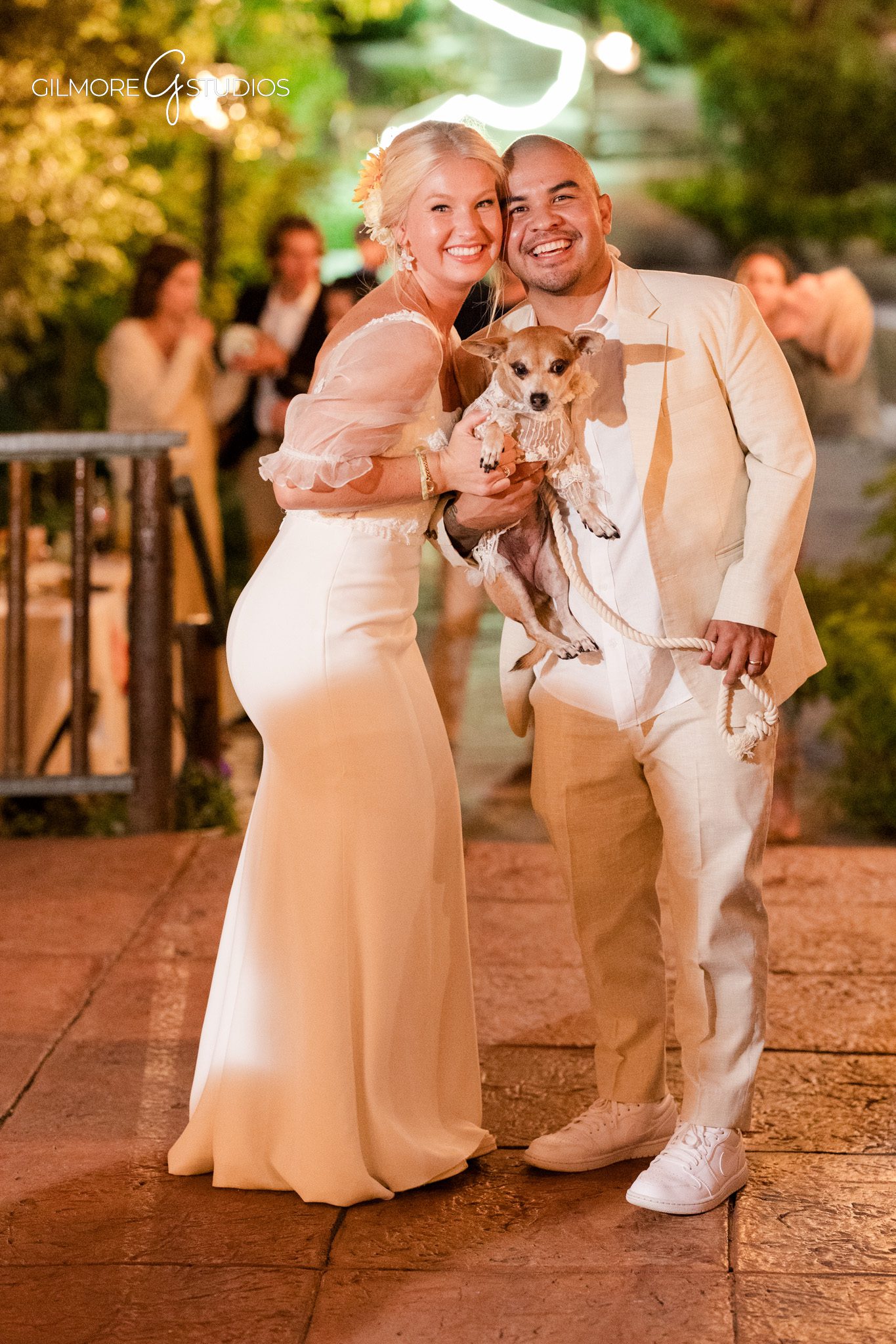 Wedding reception toast captured in Newport Beach

Bride and groom entering reception venue in Newport Beach