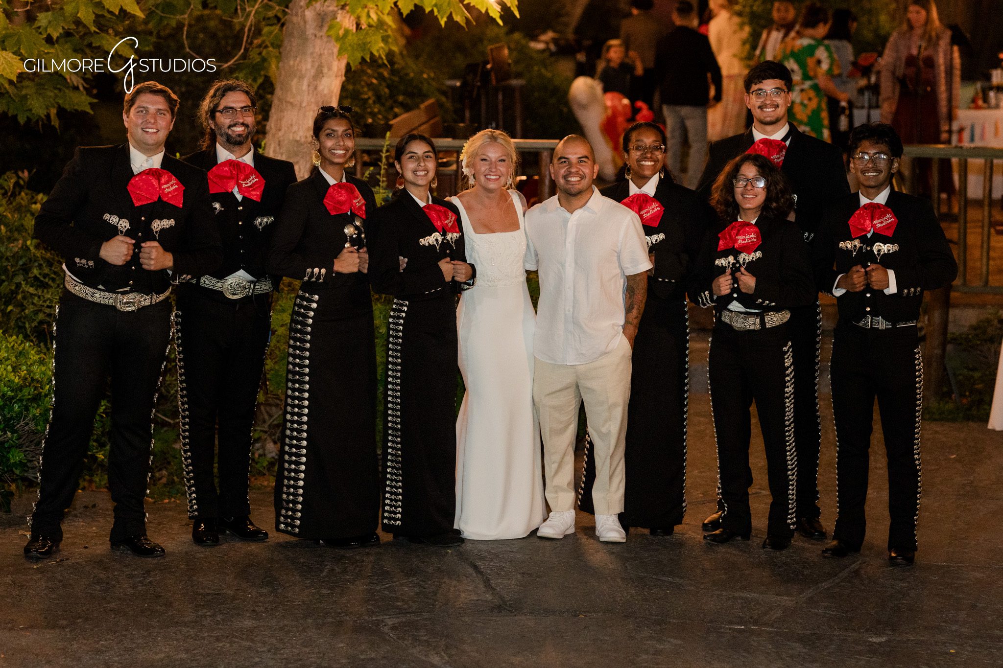 Groom reaction during wedding toast

Newport Beach reception dance floor candid photography