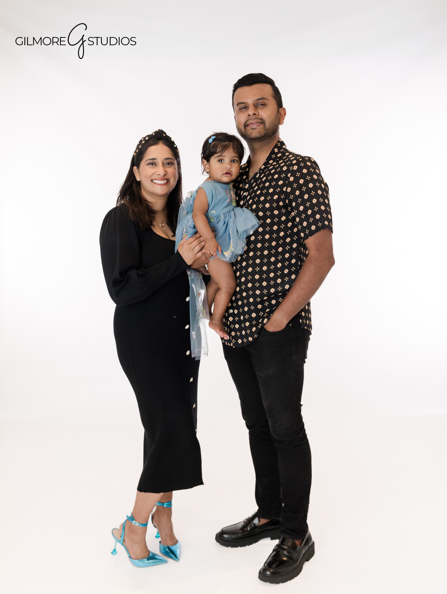 Cake smash portrait photography with baby and birthday cake
Baby portrait photography showing first birthday celebration