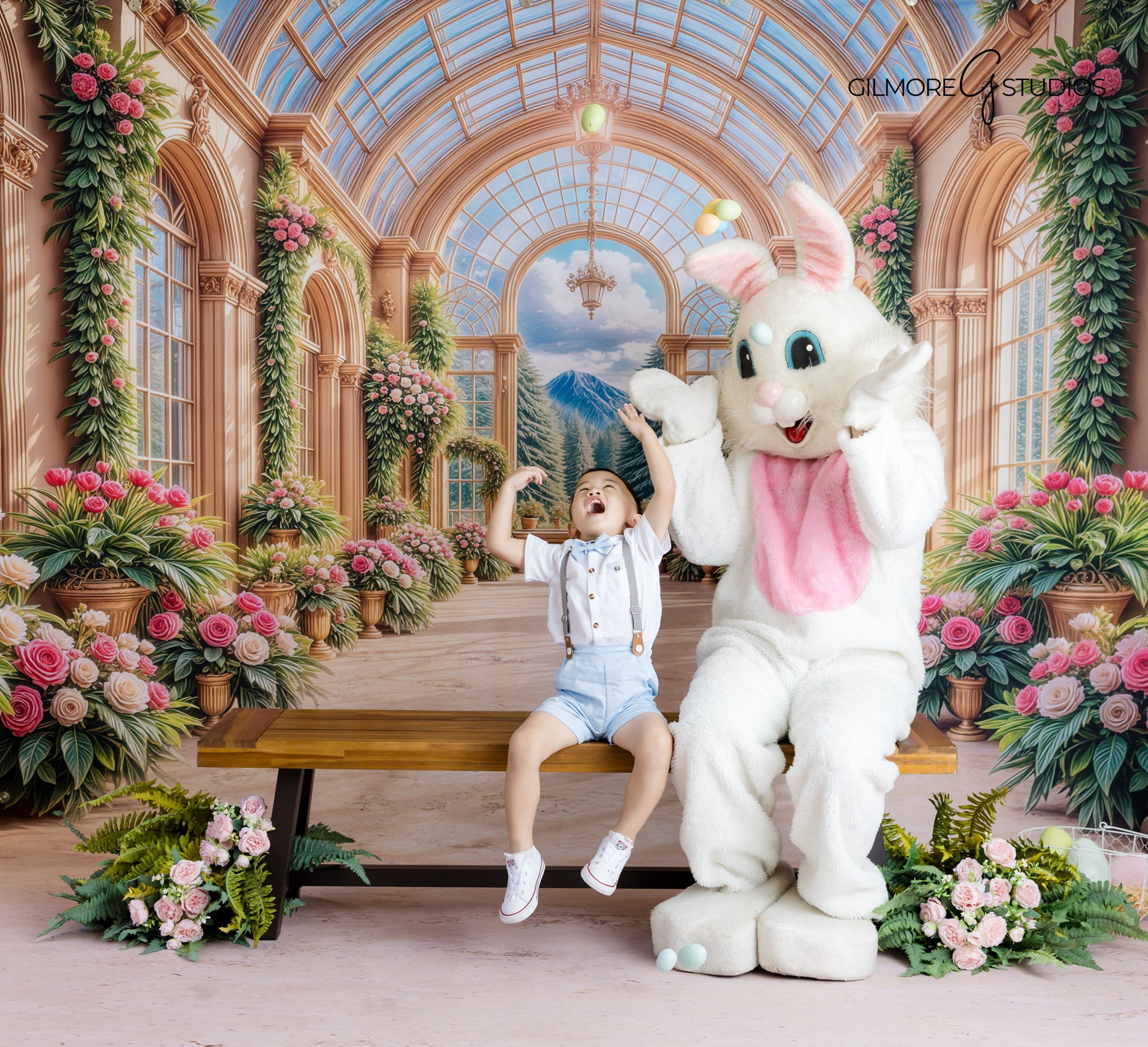 spring photography session Easter bunny kids portrait Orange County
Easter mini session photography baby milestone portrait spring theme