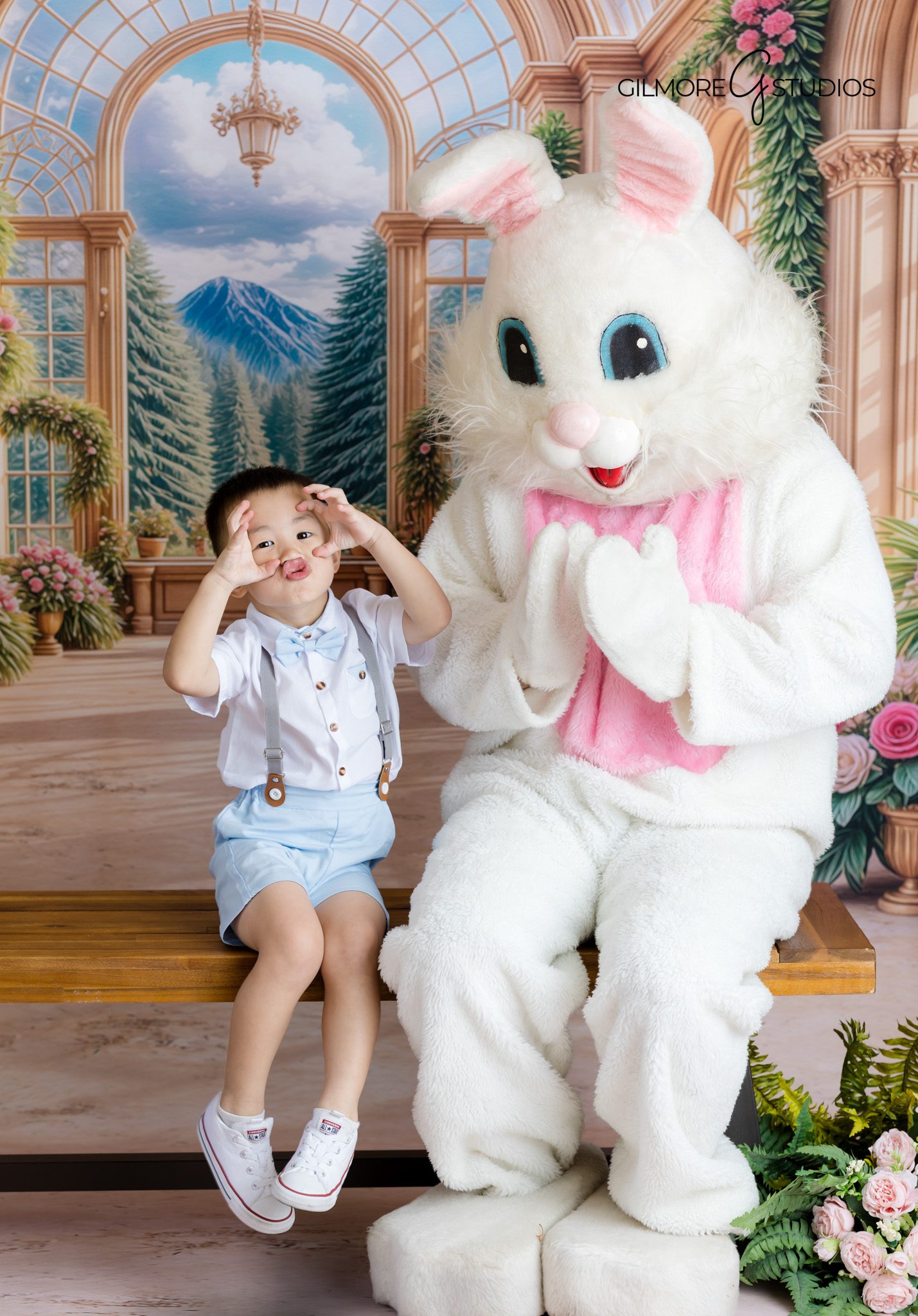 Newport Beach family portrait photographer Easter mini session kids
Easter mini session photography toddler with bunny portrait