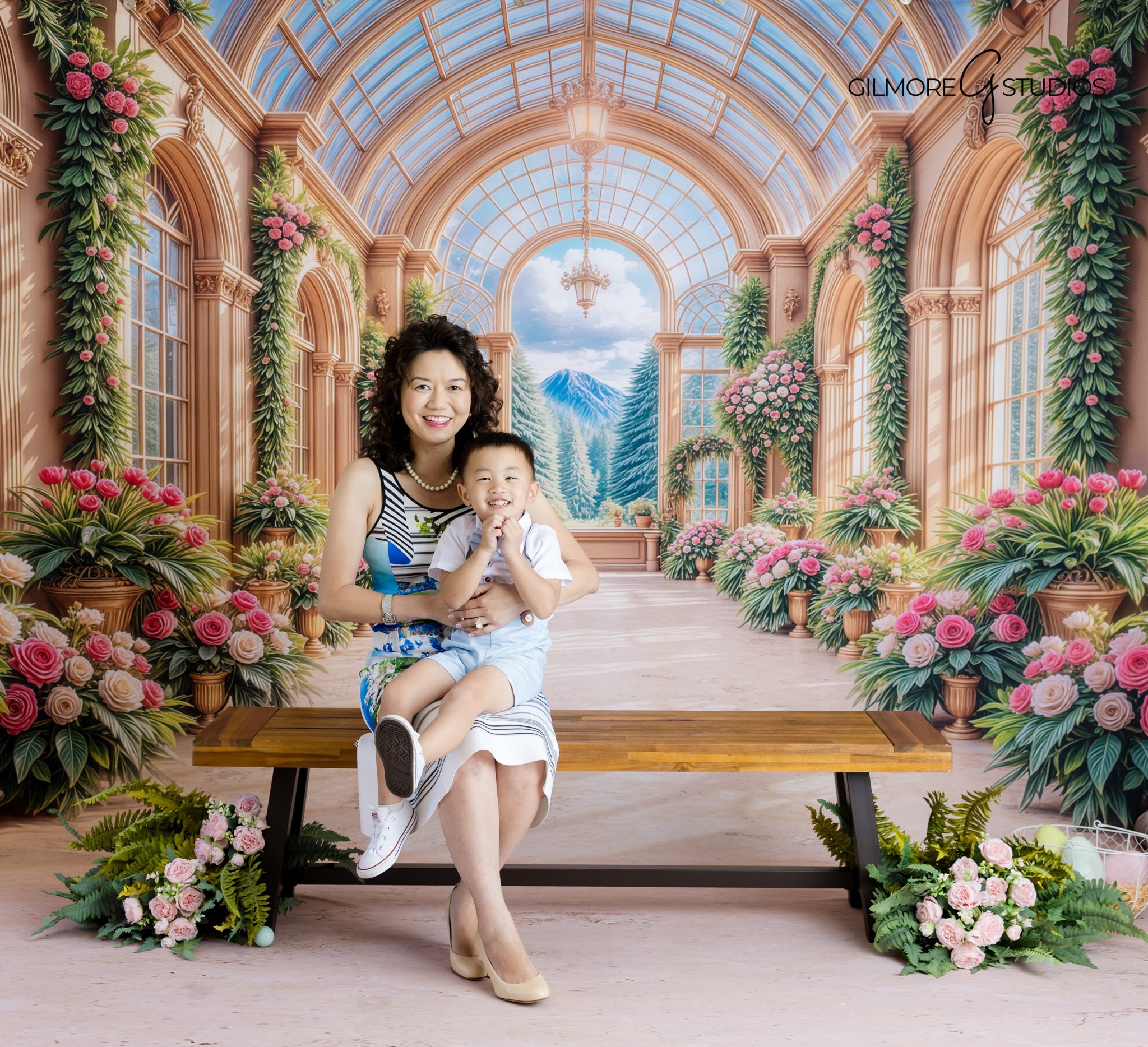 family portrait photography Easter mini session soft pastel tones
Easter mini session photographer child smiling with Easter bunny