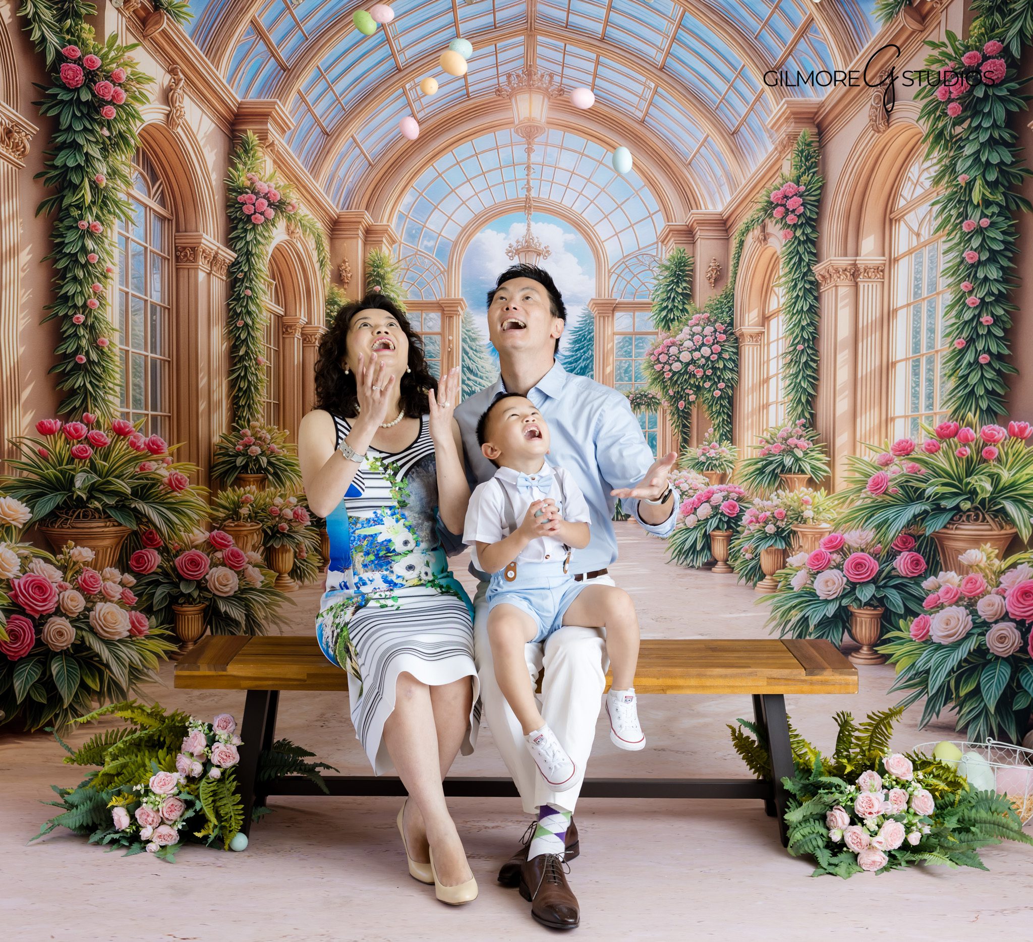 spring mini session photography Newport Beach toddler Easter portrait
Easter bunny portrait photography baby girl smiling spring session